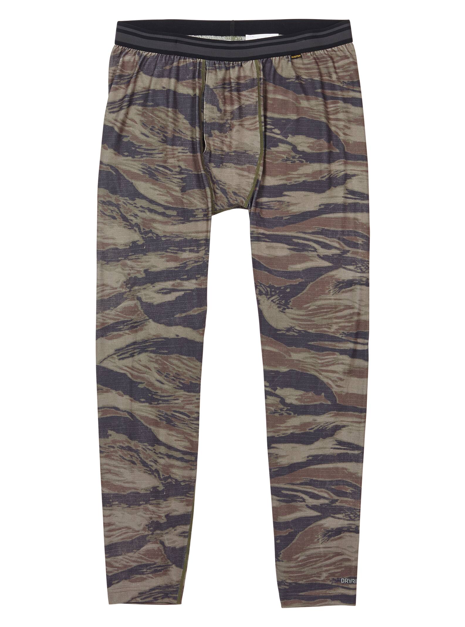 Burton - Pantalon sous-vêtement intermédiaire homme, Olive Green Worn Tiger, M