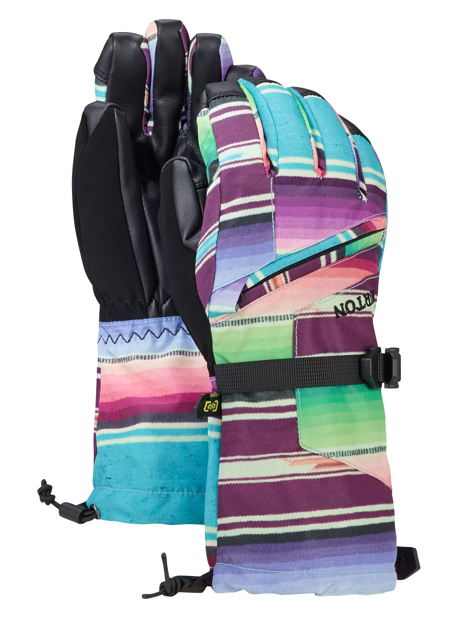 Burton - Gants Vent enfant, Mijita Stripe, L