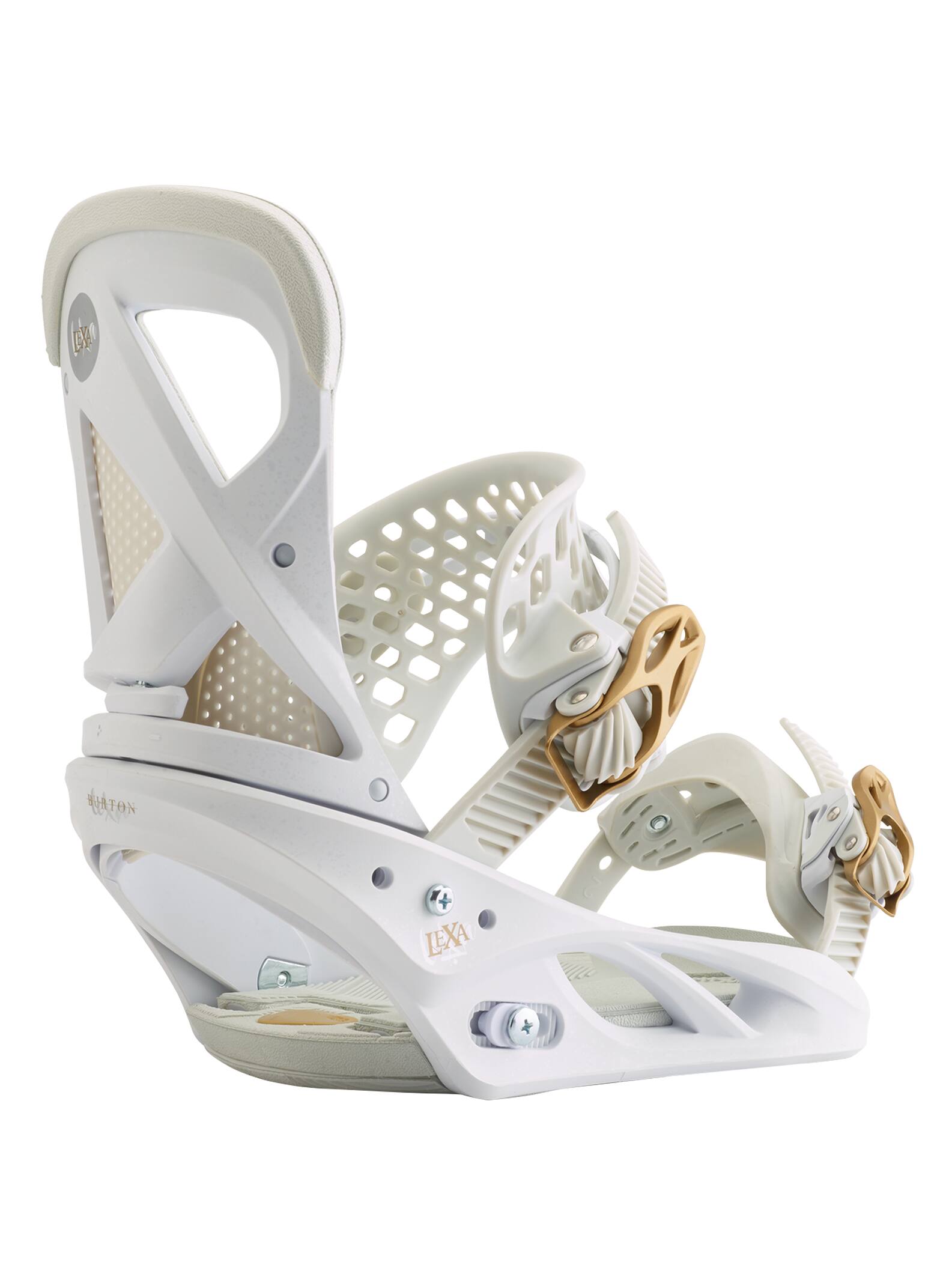 Burton - Fixation pour snowboard Lexa femme, Stencil White, L