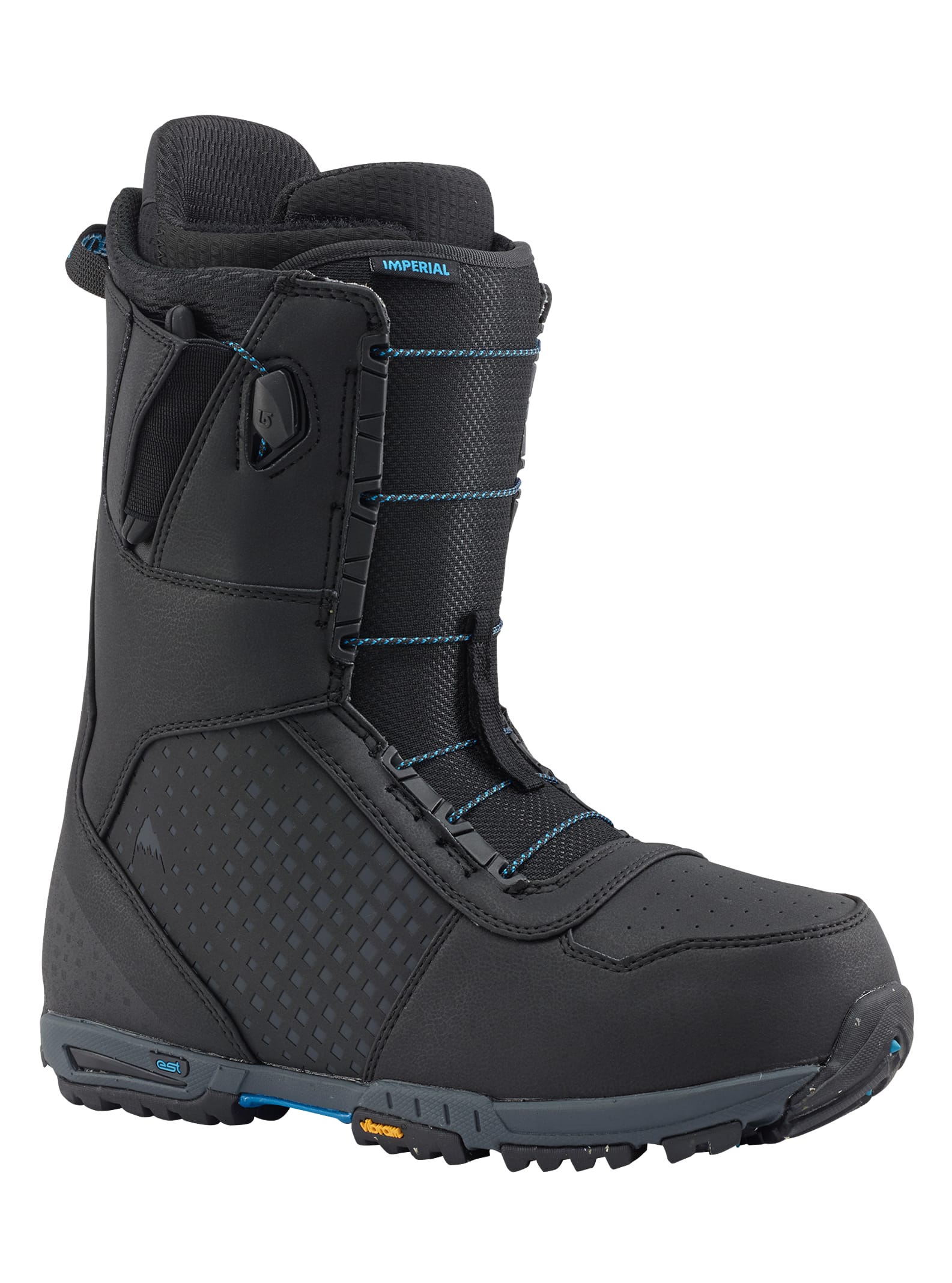 Burton - Boots de snowboard Imperial homme, Black / Gray, 10