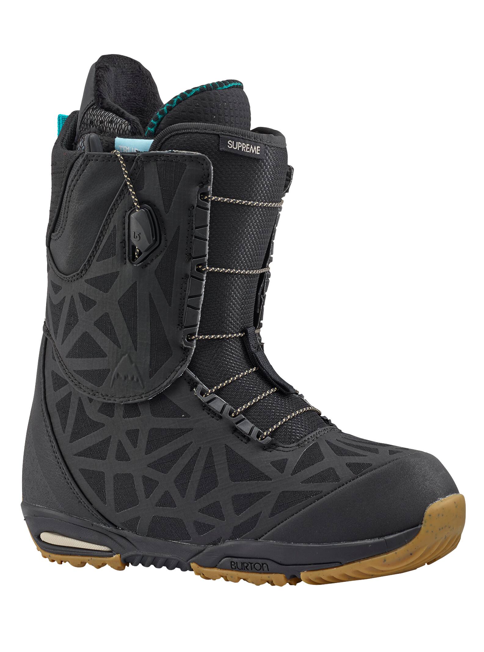 Burton - Boots de snowboard Supreme femme, Black, 5.0