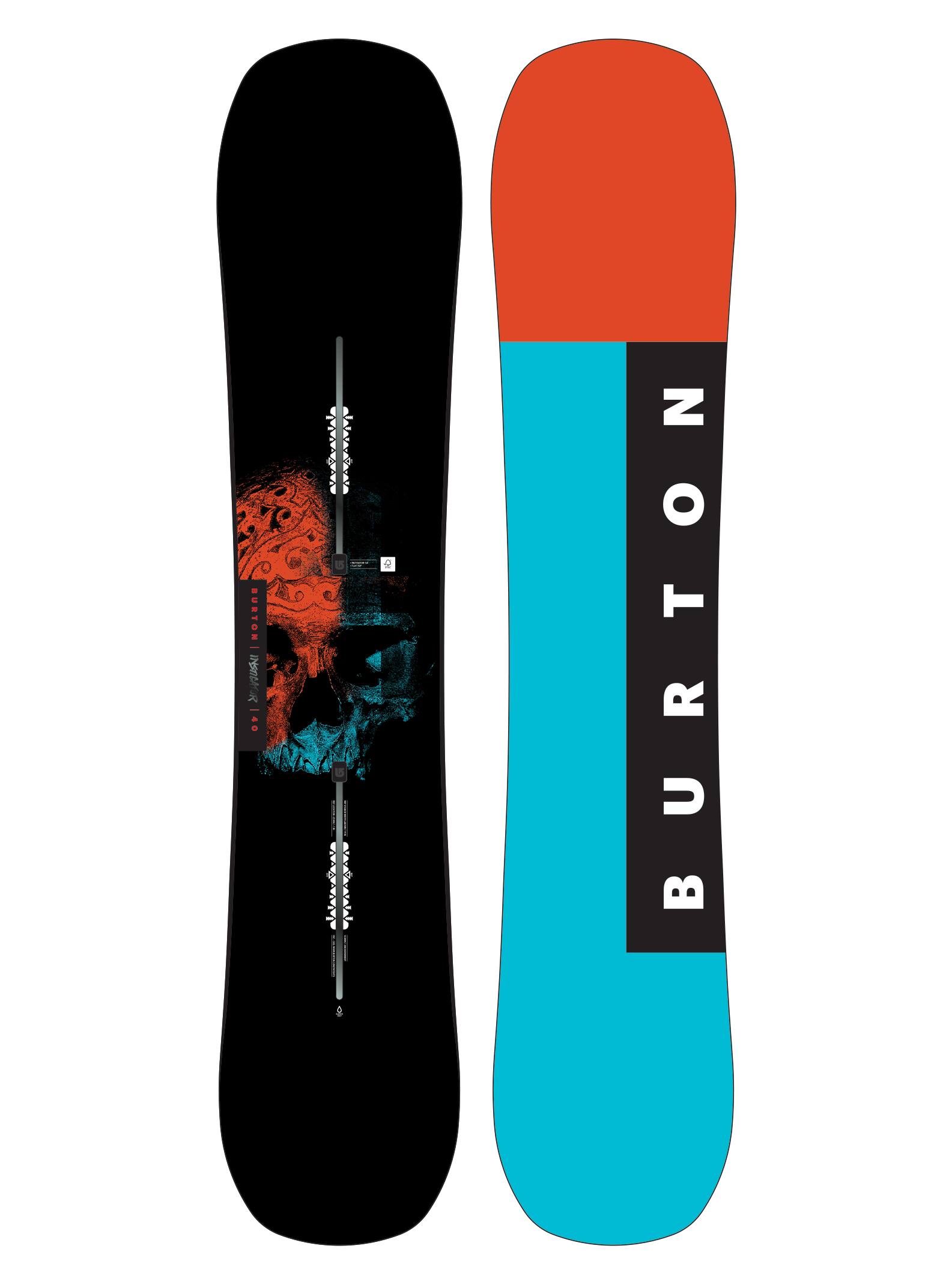 Burton Clash Snowboard Size Chart