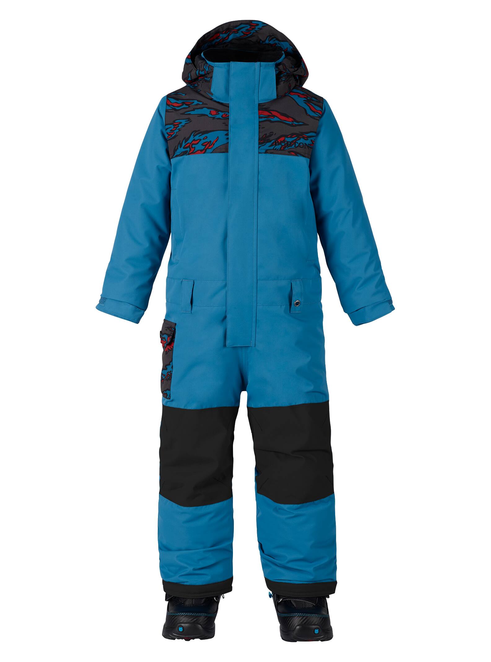 Burton - Combinaison Minishred Striker garçon, Mountaineer / Beast Camo, .18