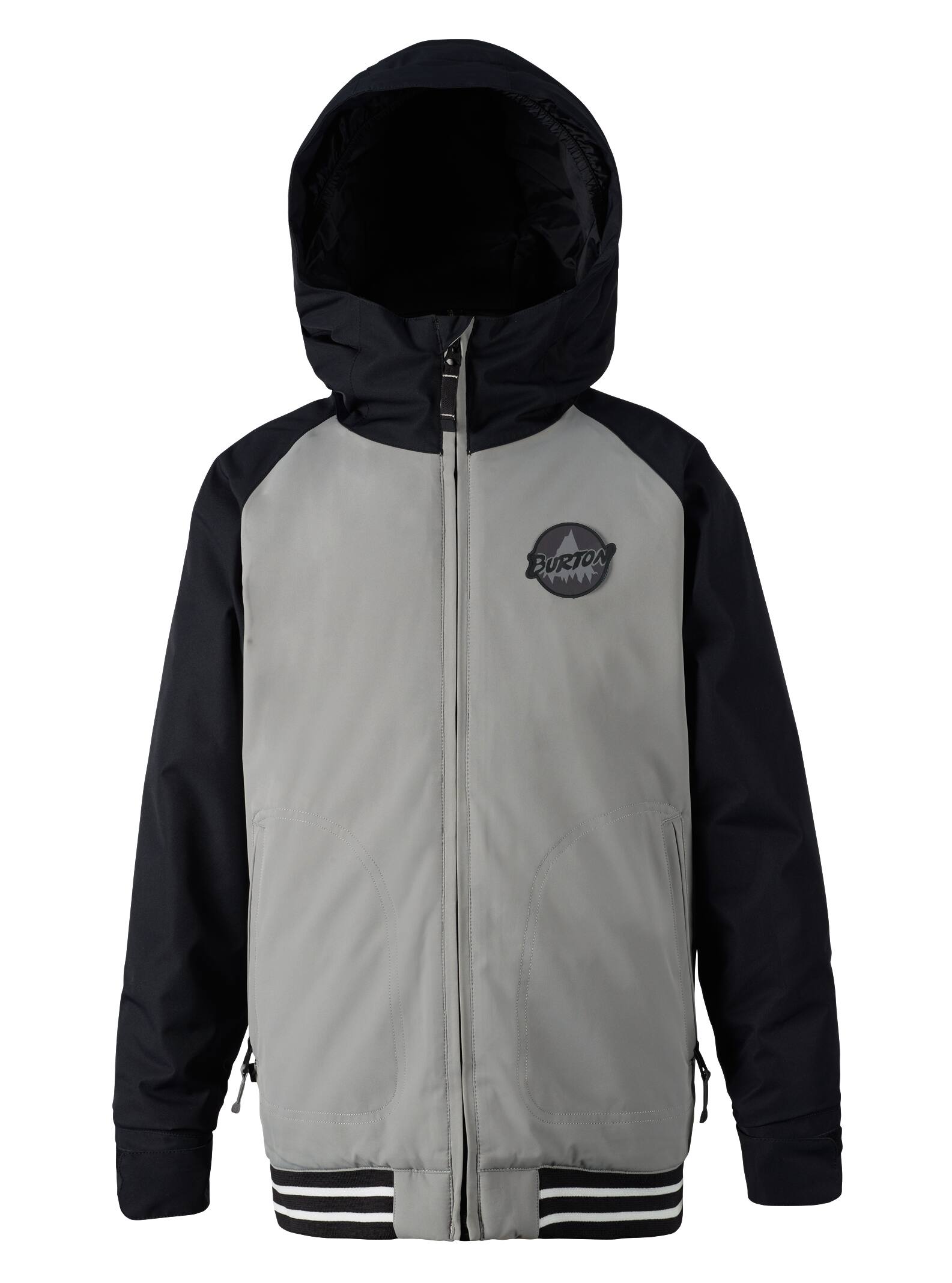 Burton - Veste Game Day garçon, Monument / True Black, S