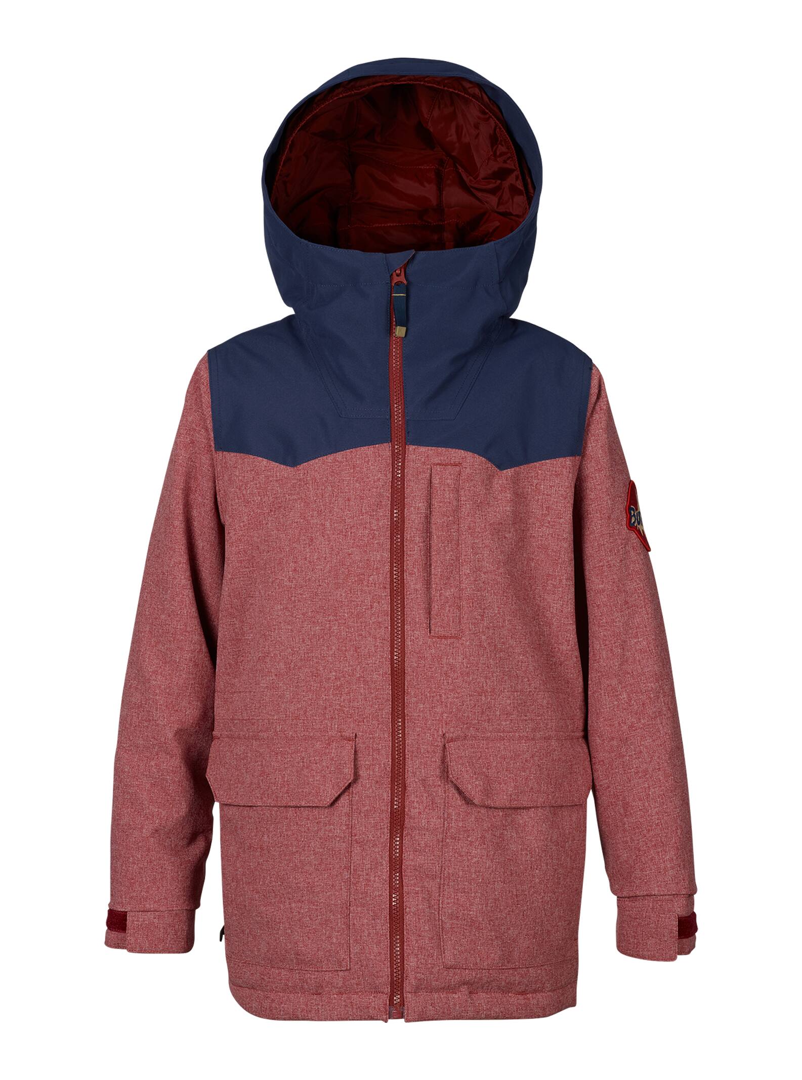 Burton - Veste Phase garçon, Fired Brick / Mood Indigo, L