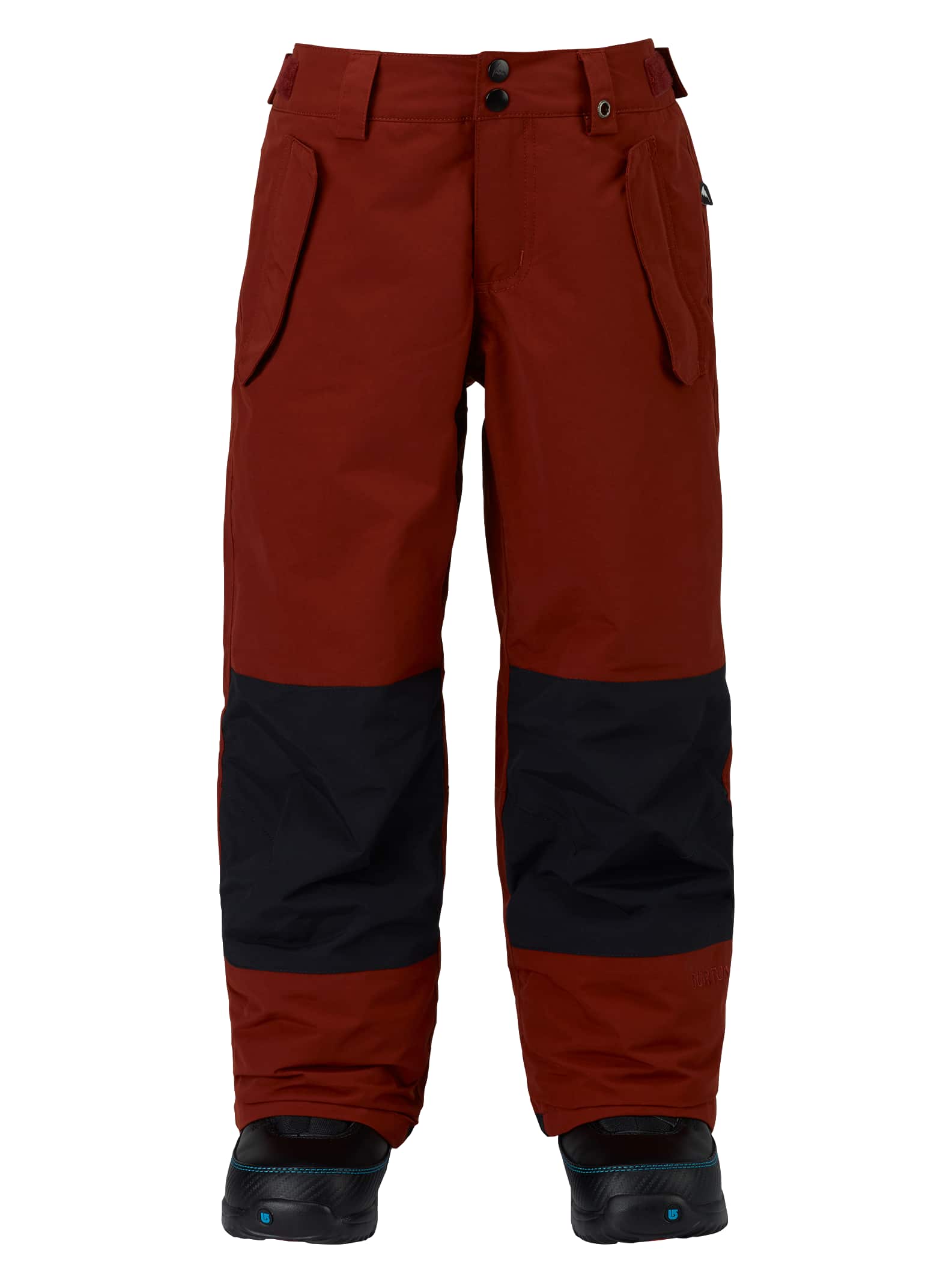 Burton - Pantalon Parkway garçon, Fired Brick / True Black, L