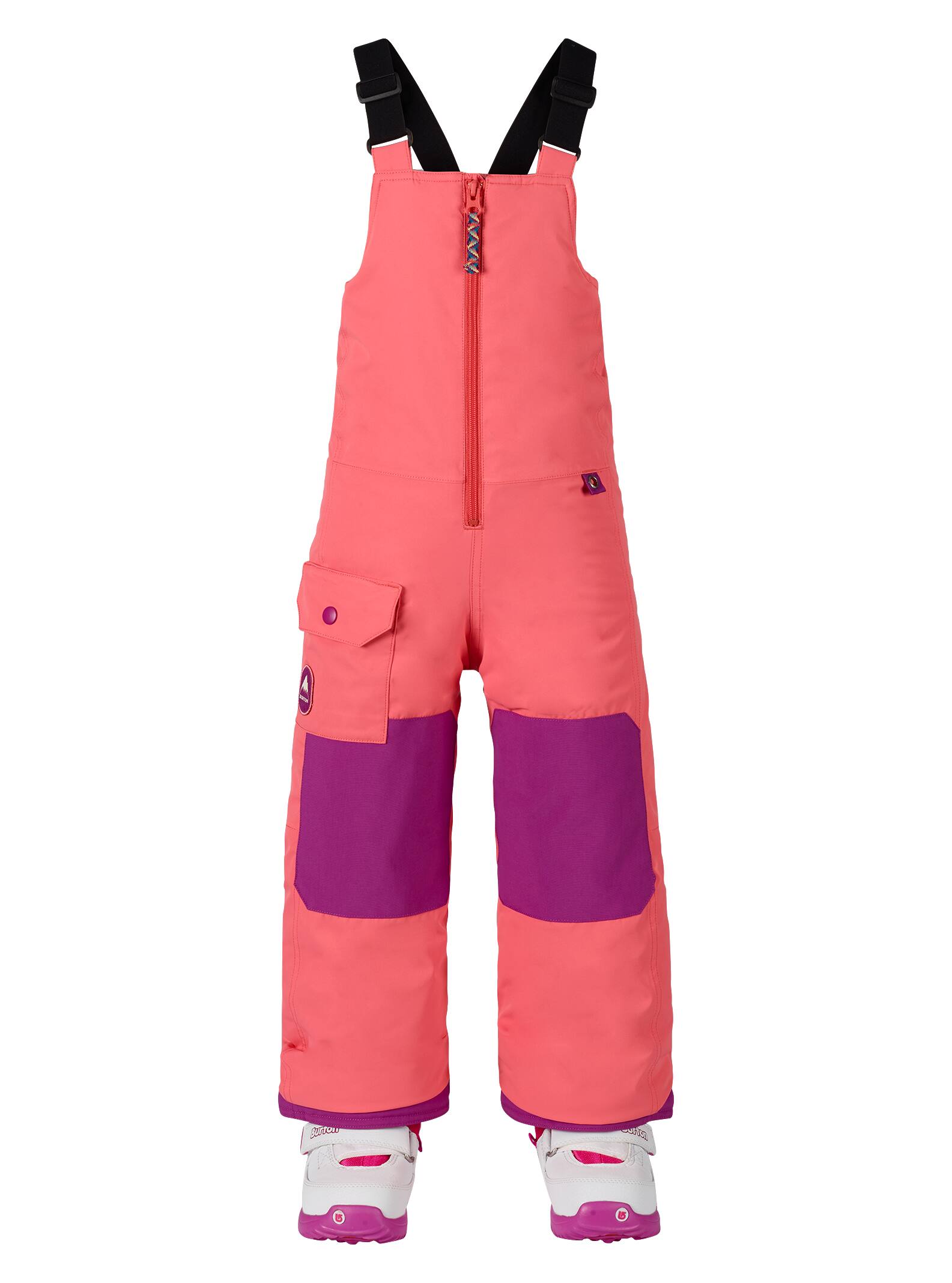 Burton - Salopette Minishred Maven enfant, Georgia Peach, 2T