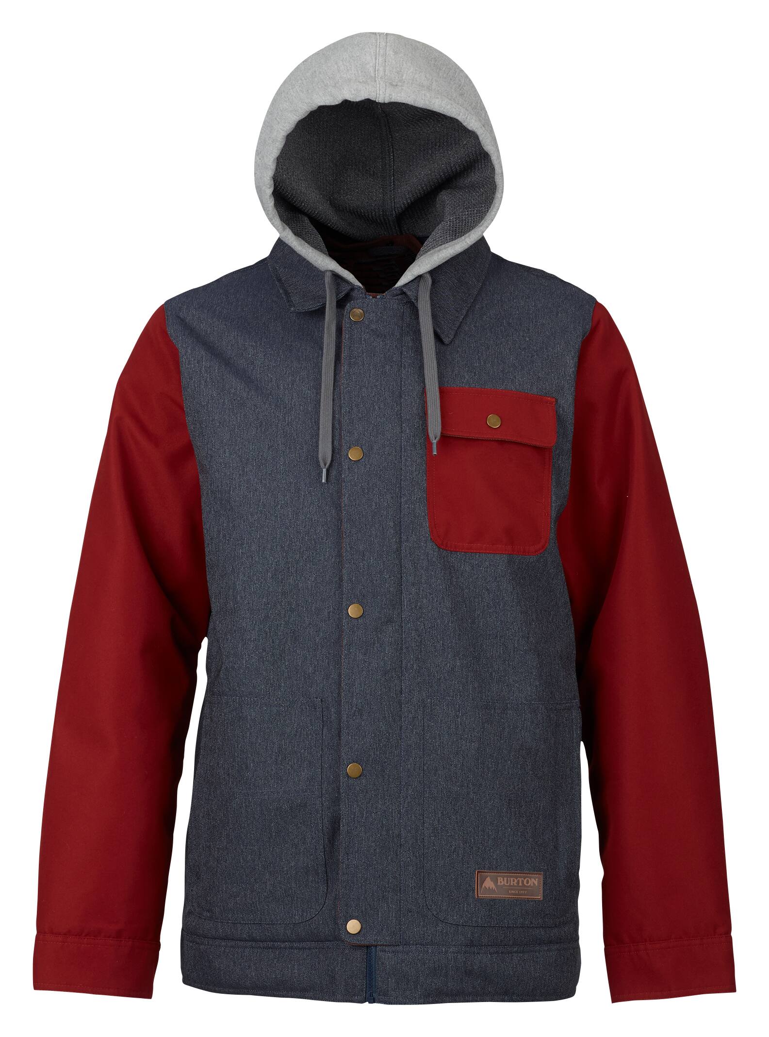 Burton - Veste Dunmore homme, Denim / Fired Brick, S