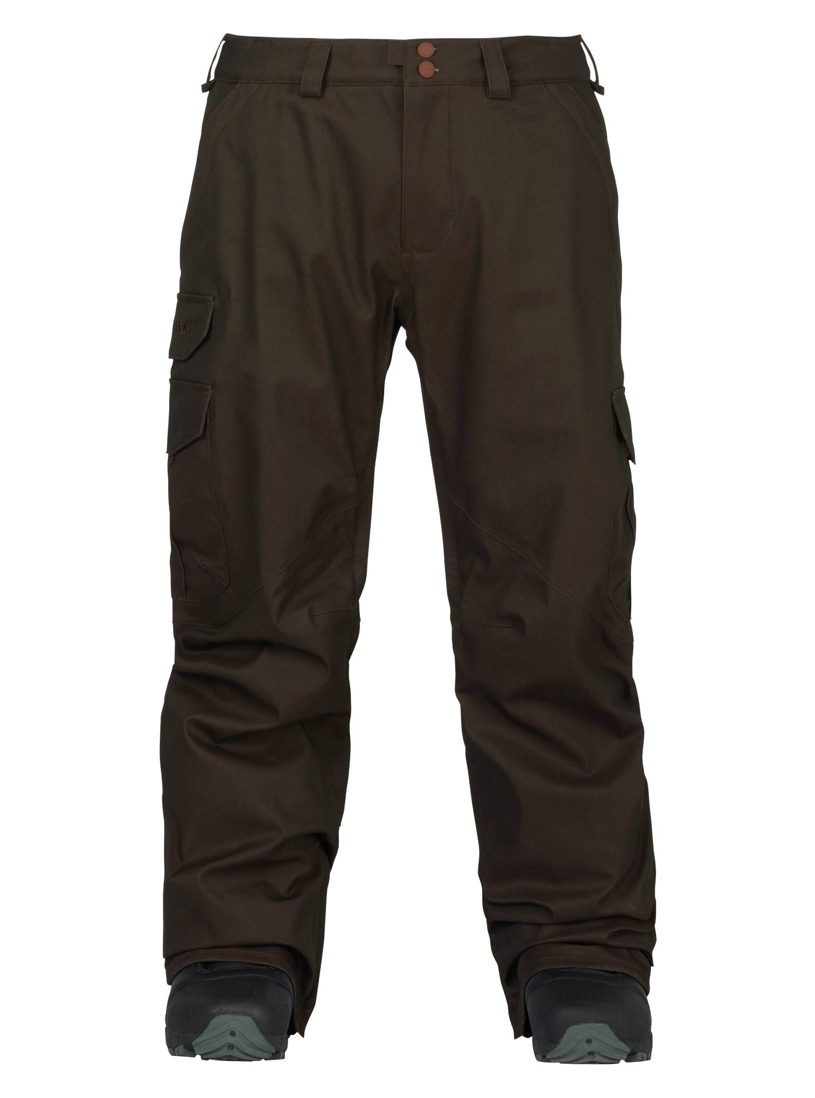 Burton - Pantalon cargo coupe classique homme, Chestnut Twill, M