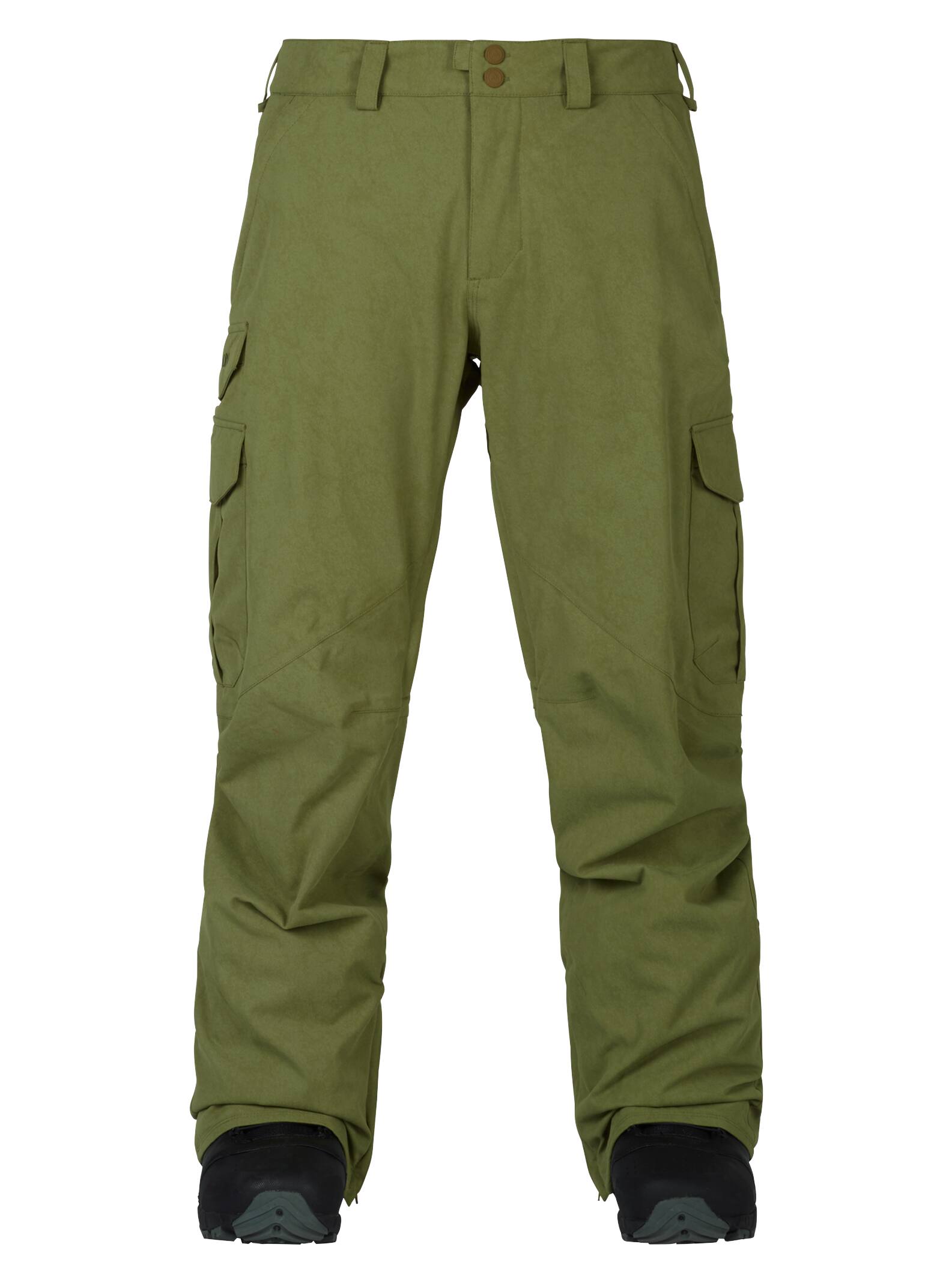 Burton - Pantalon cargo coupe classique homme, Olive Branch Distress, XS
