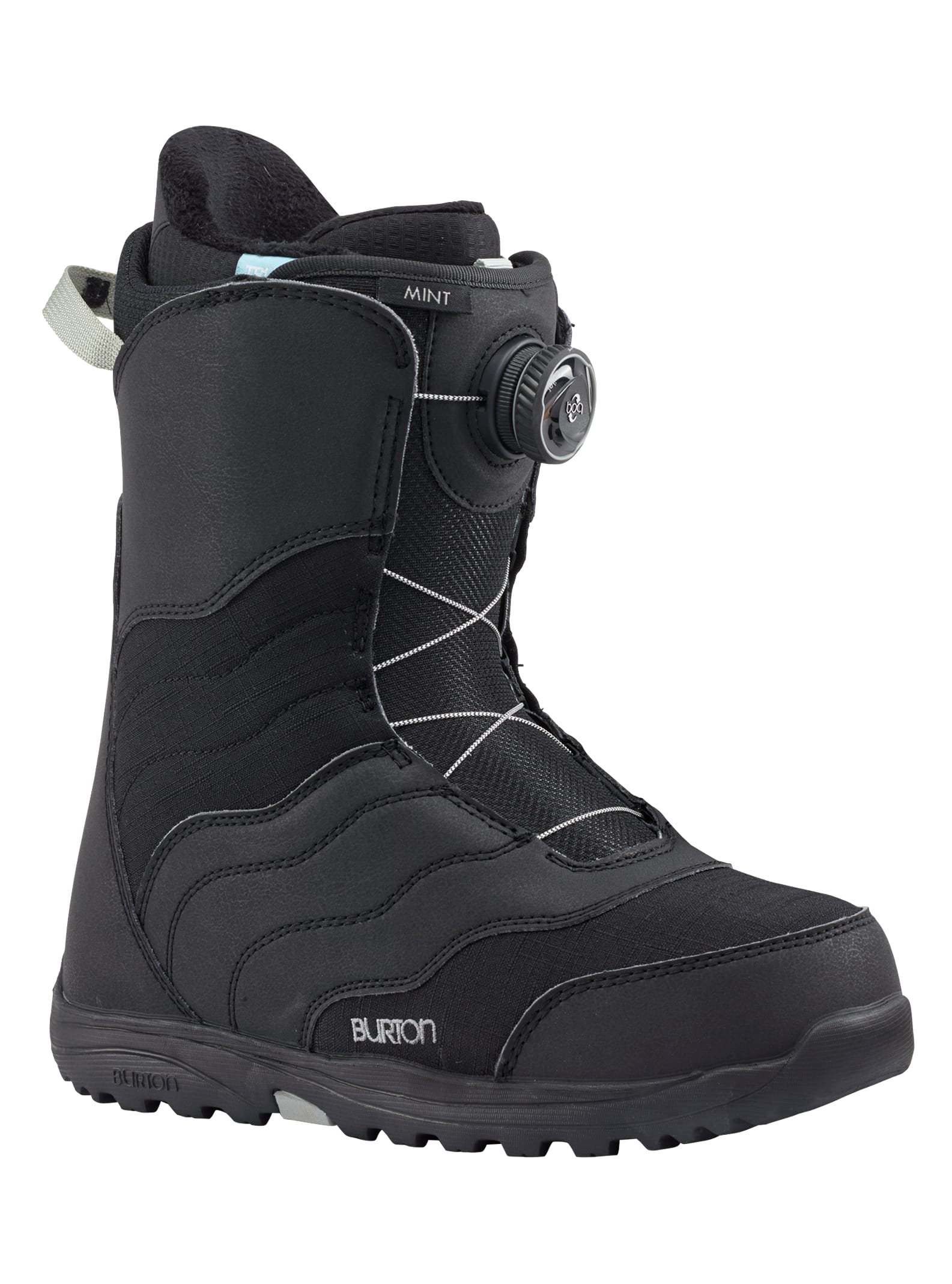 Burton - Boots de snowboard Mint Boa® femme, Black, 8.5