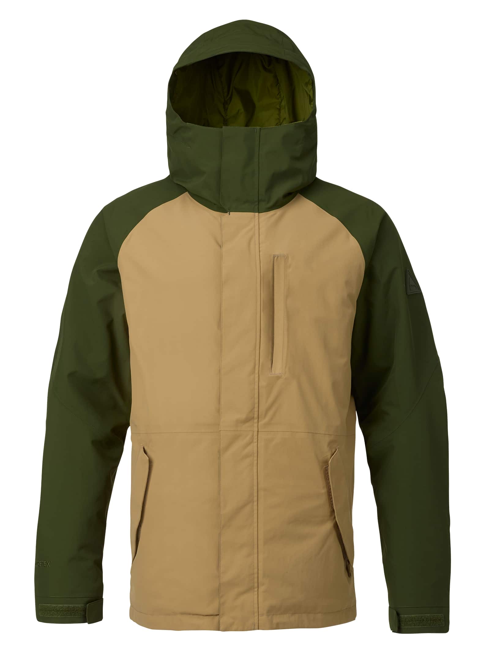 Burton - Veste thermique Radial en GORE-TEX® homme, Rifle Green / Kelp, L