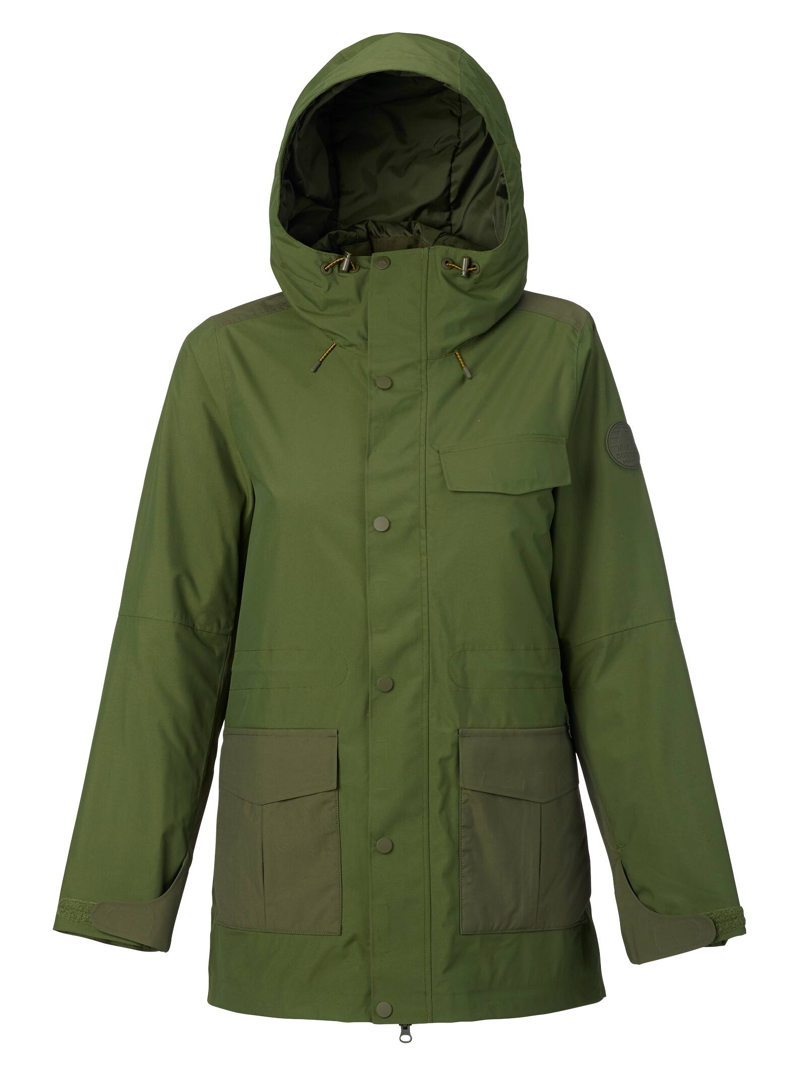 Burton - Veste Runestone femme, Rifle Green / Forest Night, S