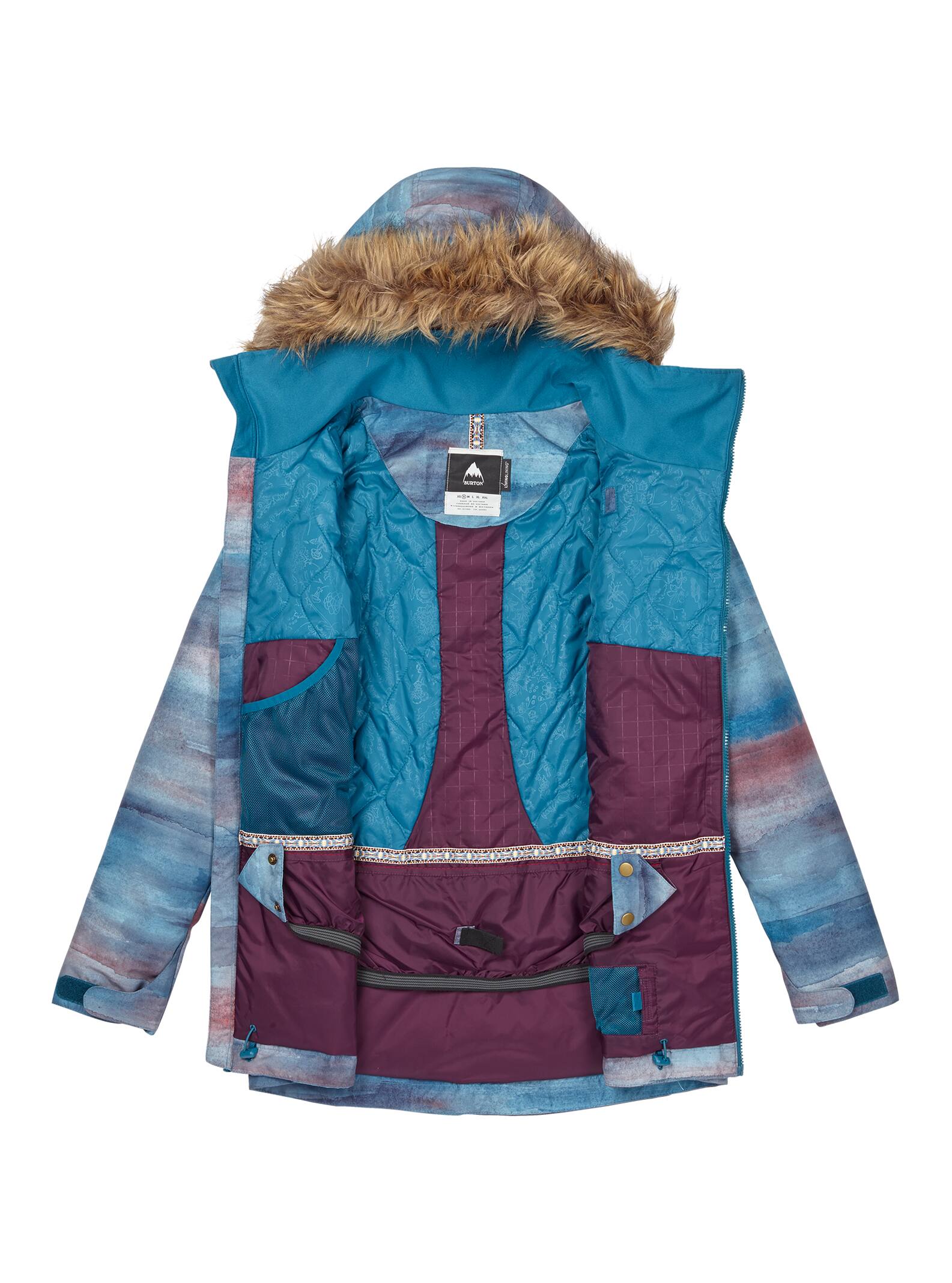 burton hazel jacket denim