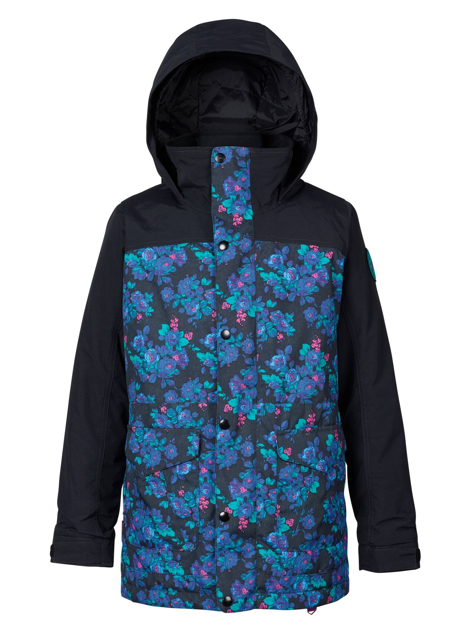 Burton - Veste Elstar fille, Pop Floral / True Black, L