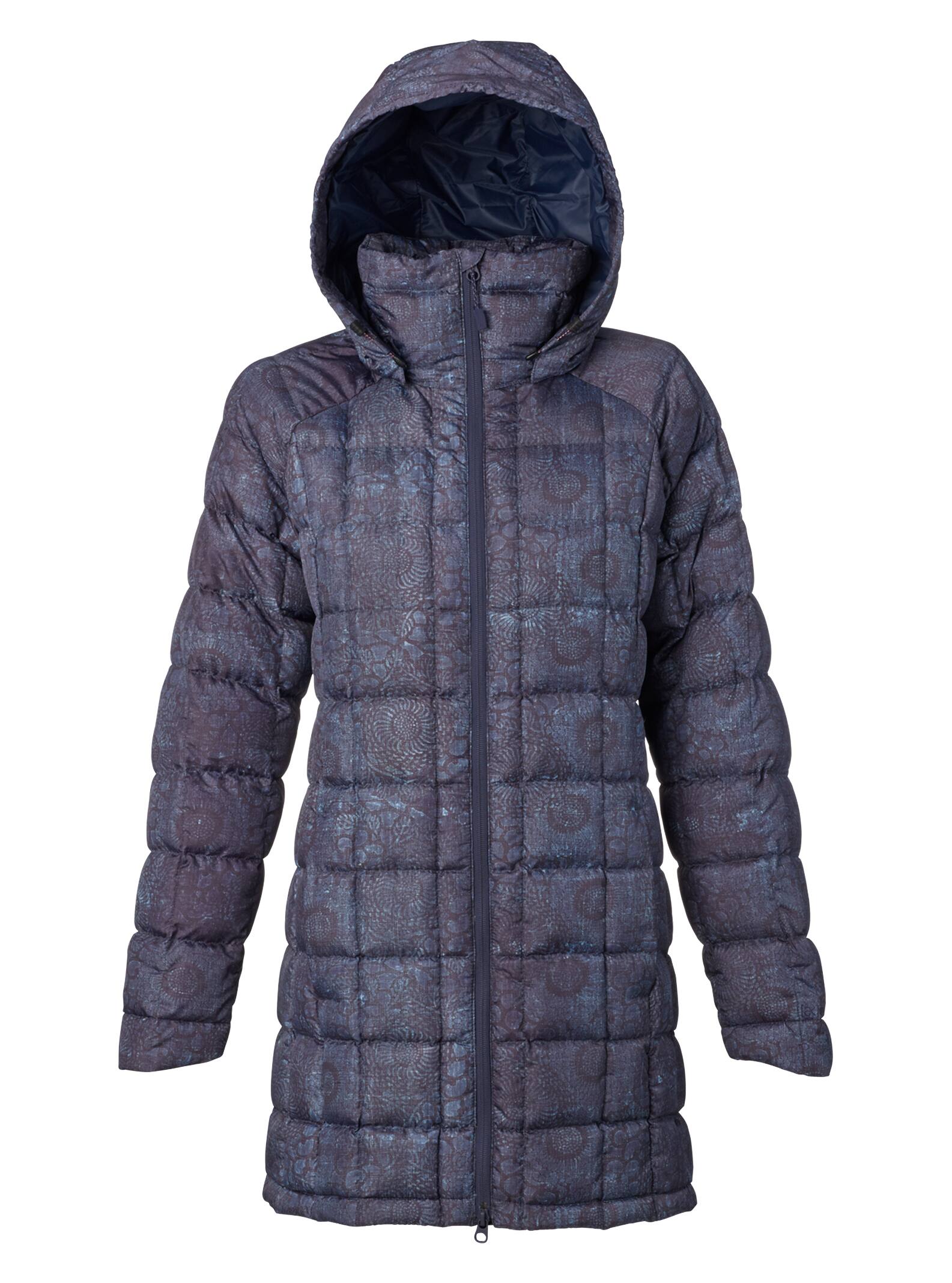 Burton - Veste en duvet [ak]® Long Baker femme, Indigo Floral, L