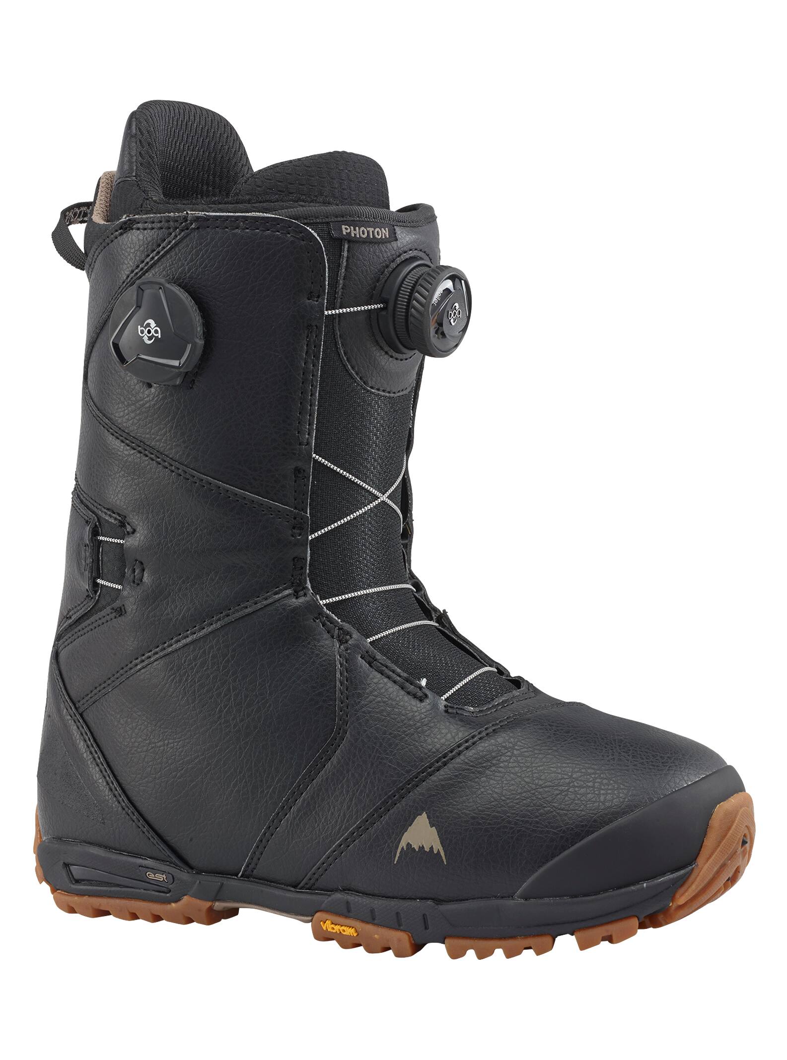 Burton - Boots de snowboard Photon Boa® homme, Black / Gum, 105
