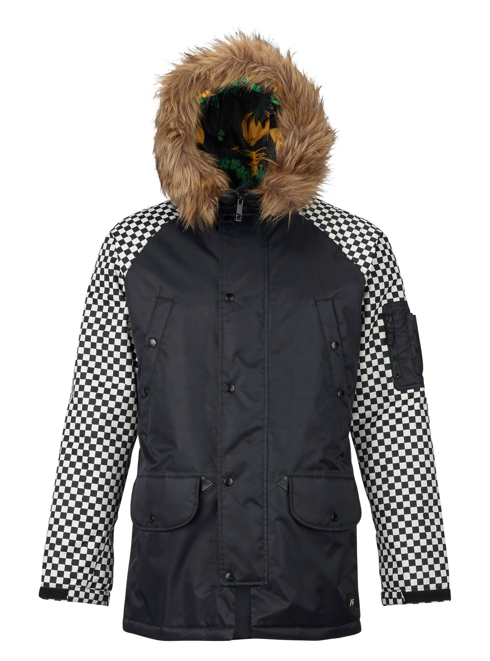 Burton Analog - Veste Frazier homme, True Black Speed Check, S