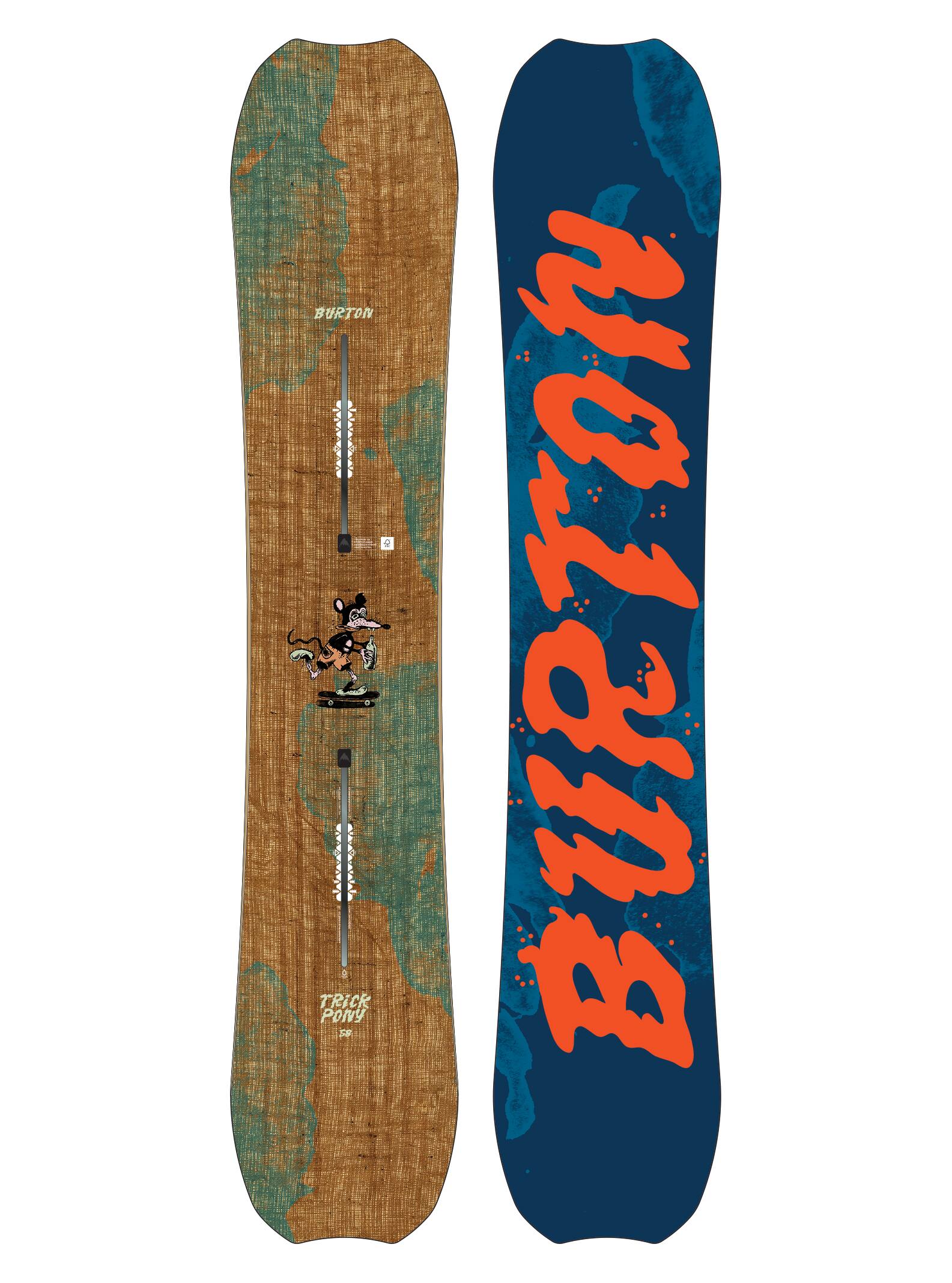 Burton - Snowboard Trick Pony homme, 158