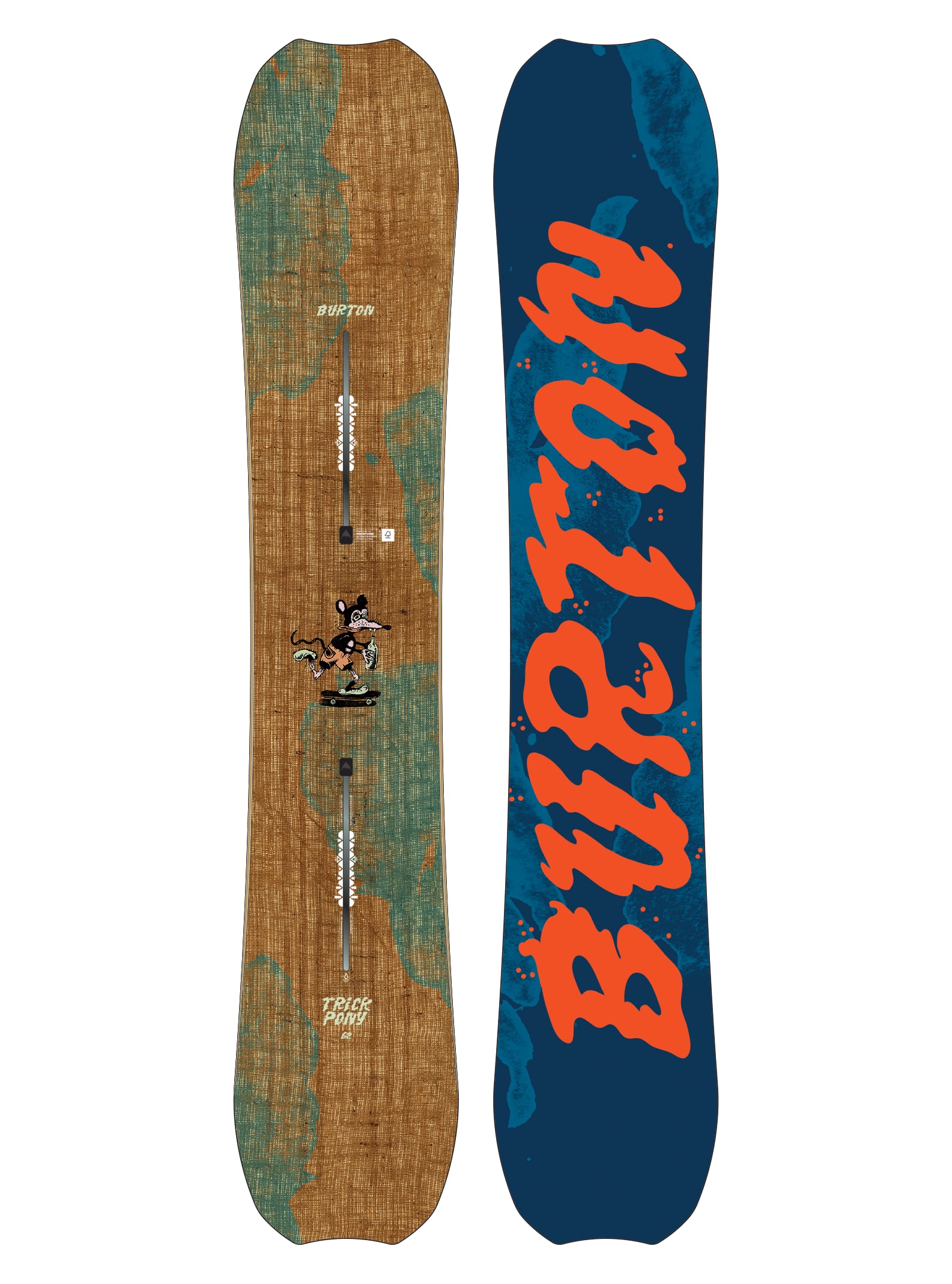 Burton - Snowboard Trick Pony homme, 162