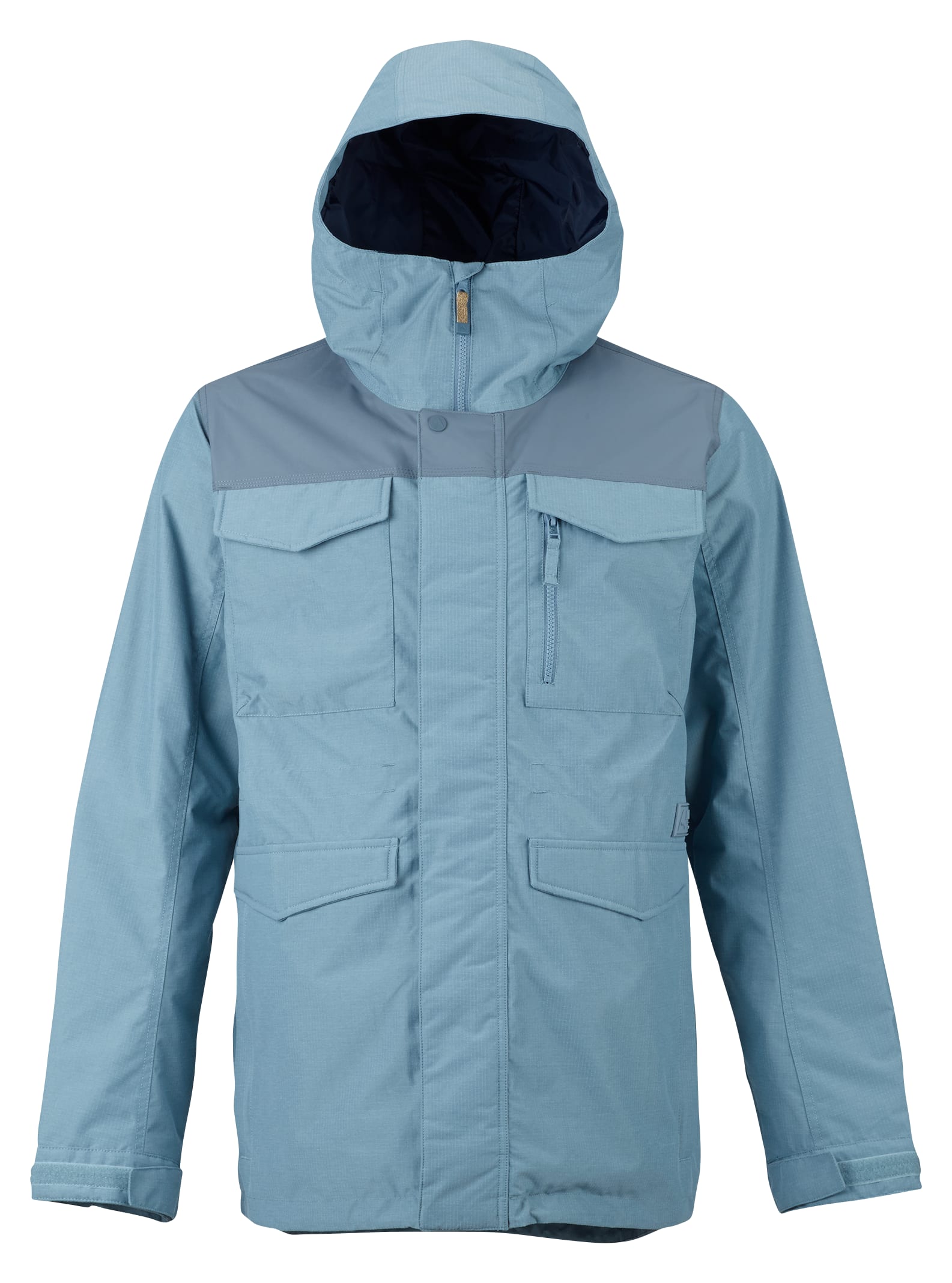 Burton - Veste Covert homme, LA Sky / Winter Sky Stripe Texture, L