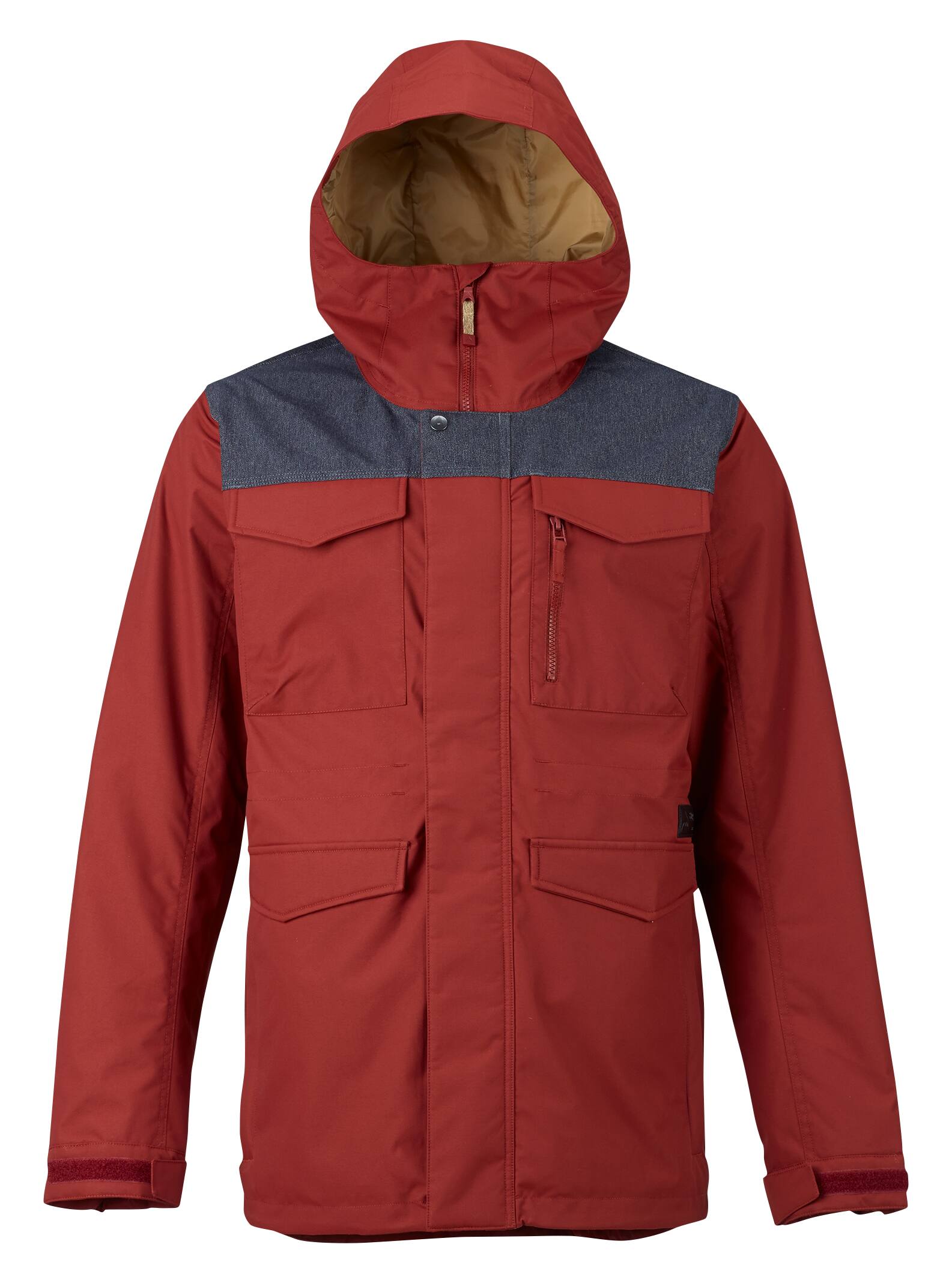 Burton - Veste Covert homme, Fired Brick / Denim, L