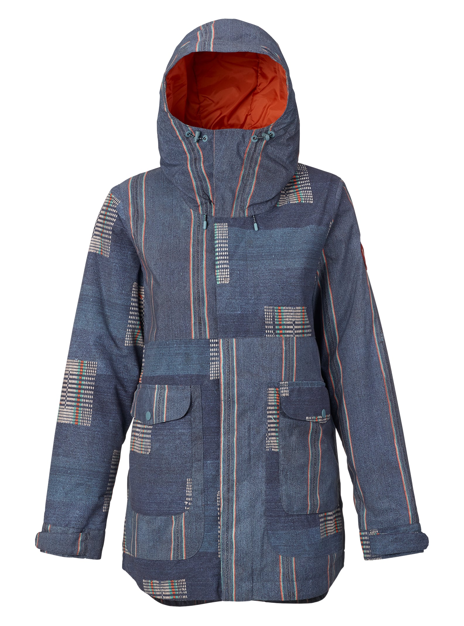 Burton - Parka Cerena femme, Rainbow Stripe, L