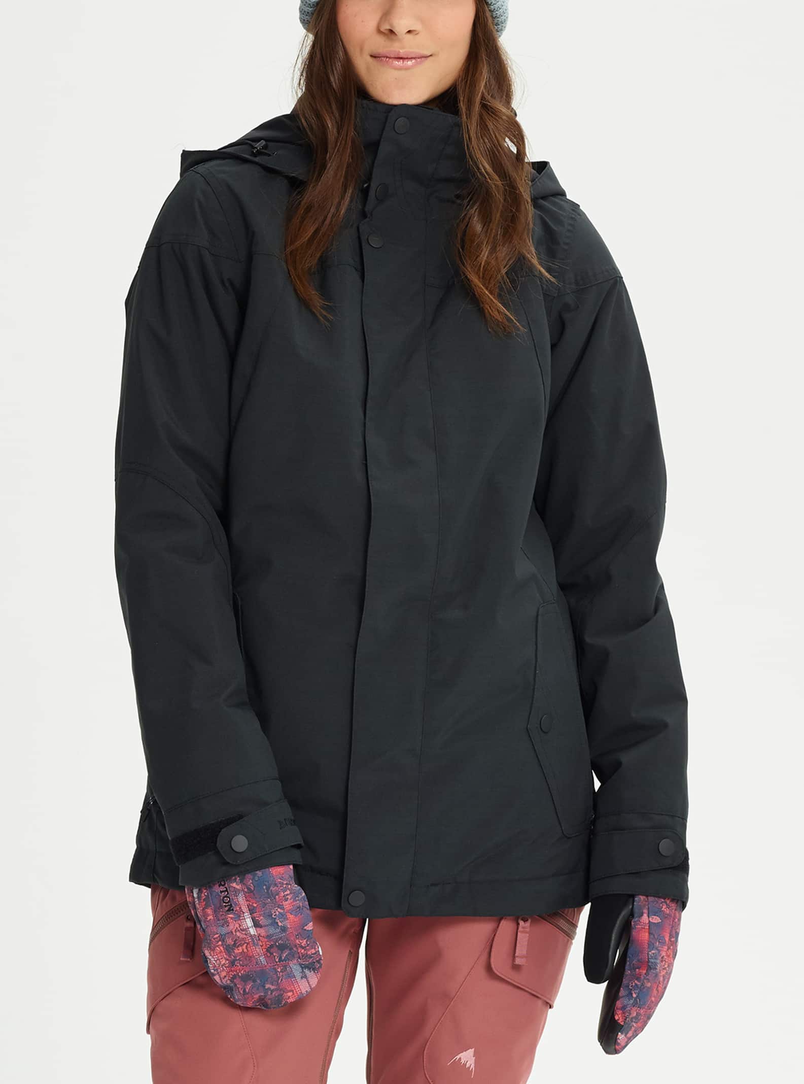 burton jet set jacket balsam heather
