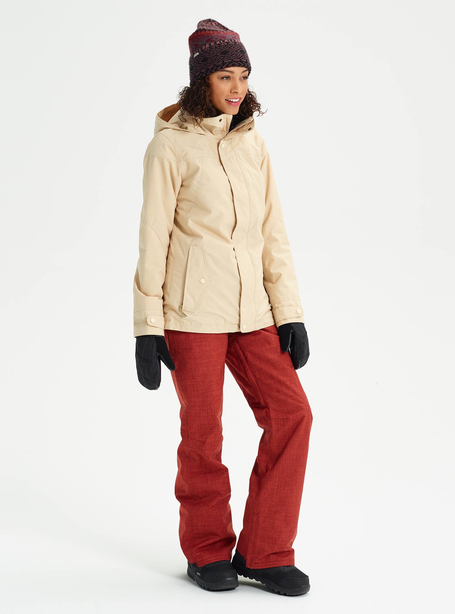 burton jet set jacket balsam heather