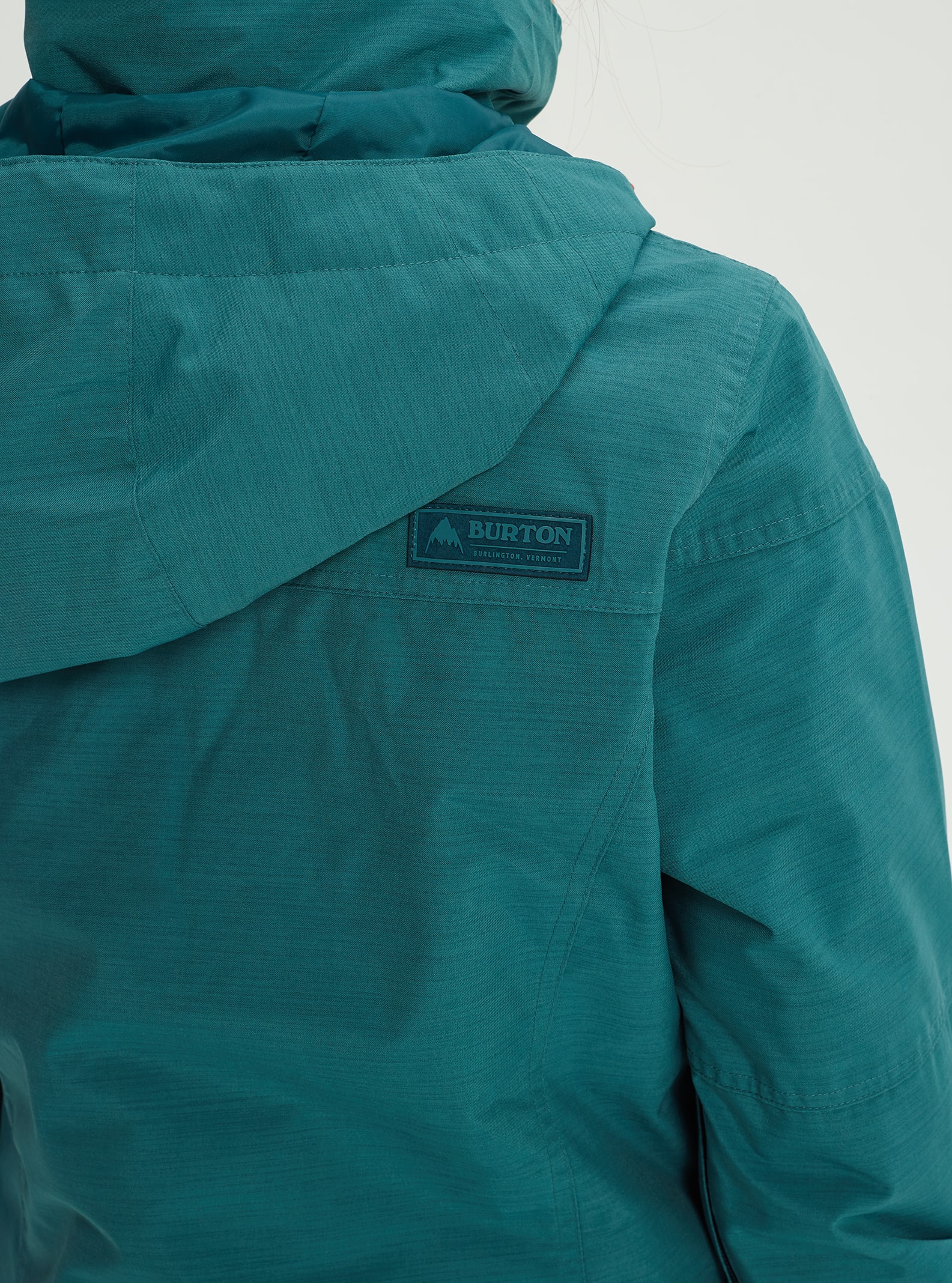 burton jet set jacket balsam heather