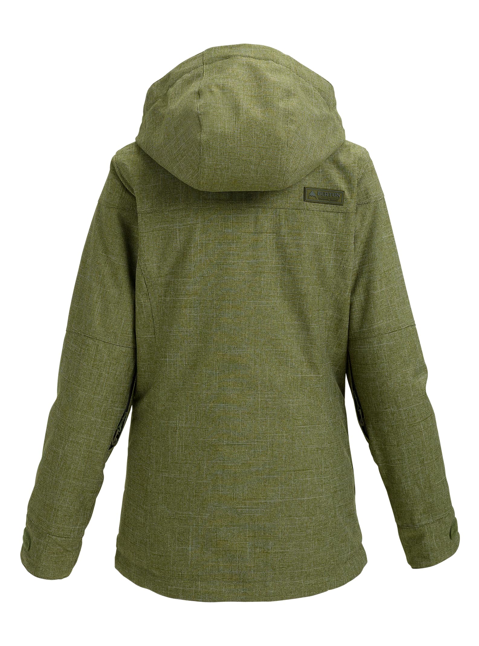 burton jet set jacket balsam heather