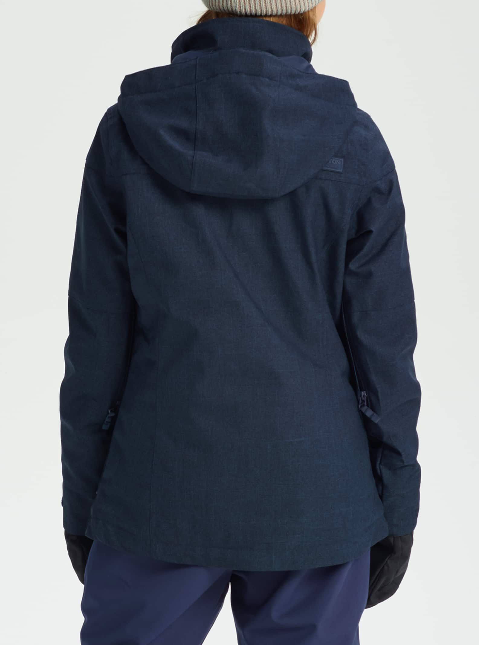 burton jet set jacket balsam heather