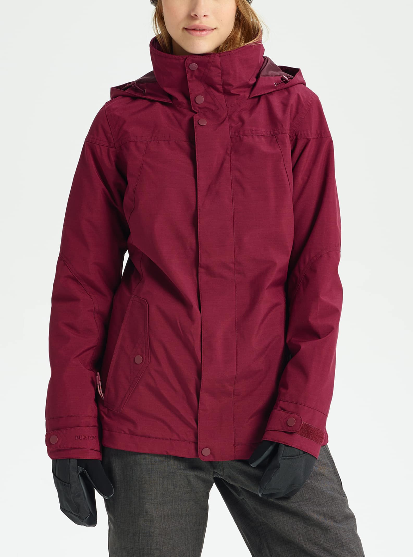 burton jet set jacket balsam heather