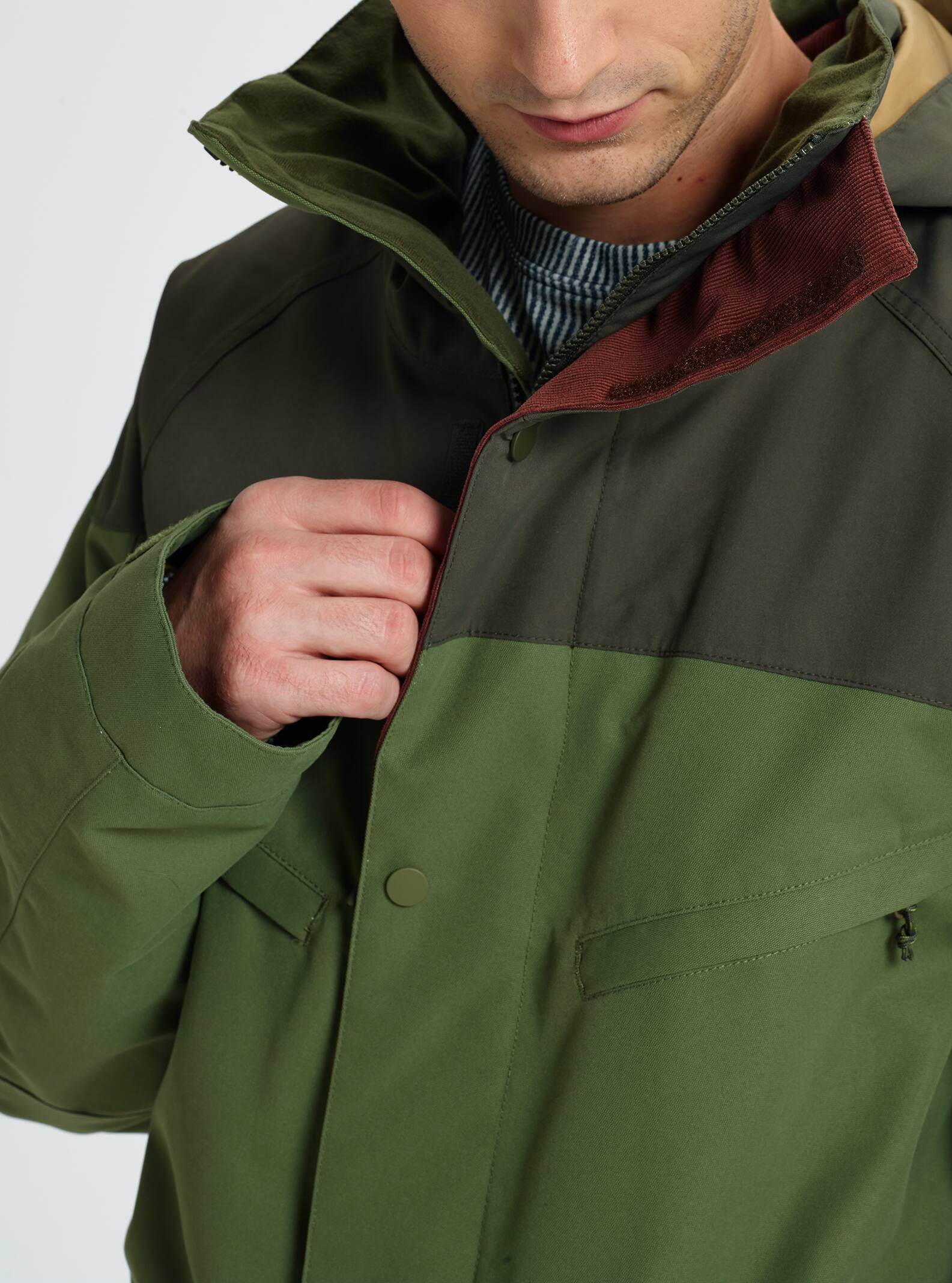 burton patchwork jacket