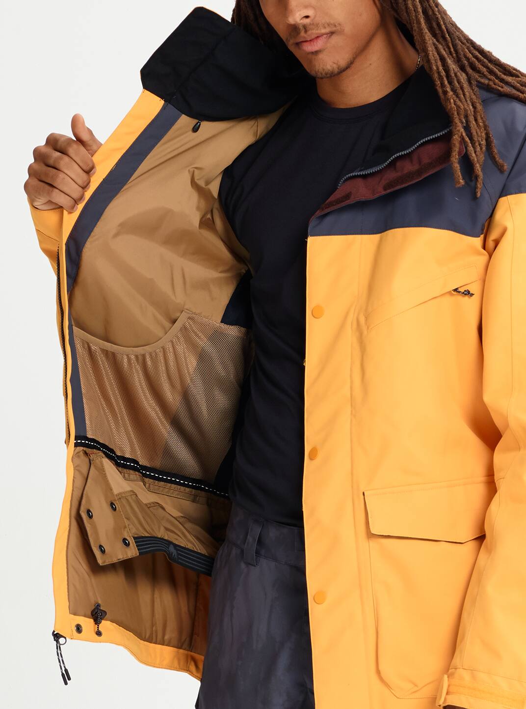 burton patchwork jacket