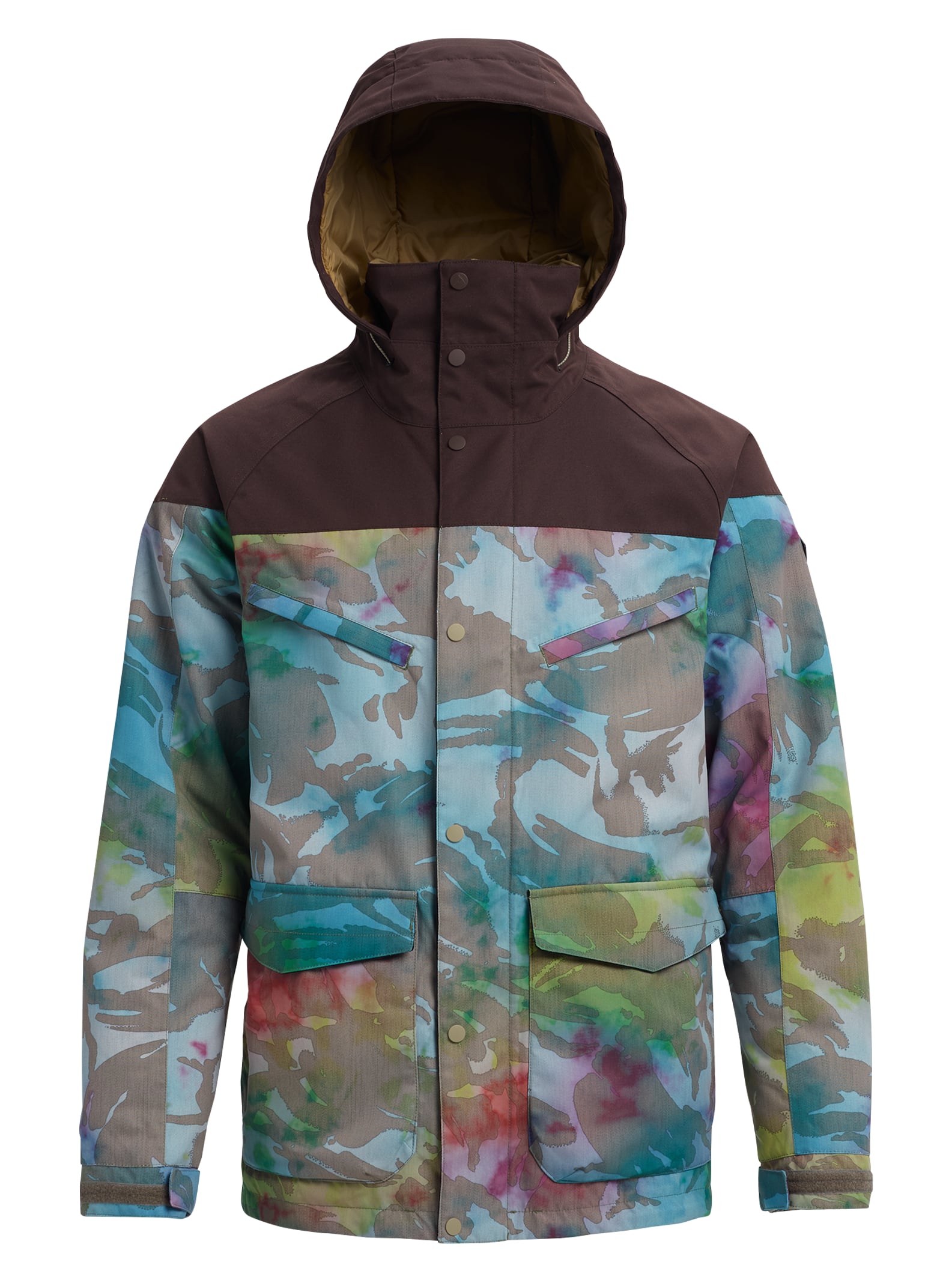 Burton - Veste isolante Breach homme, Festival Camo / Black Coffee, L