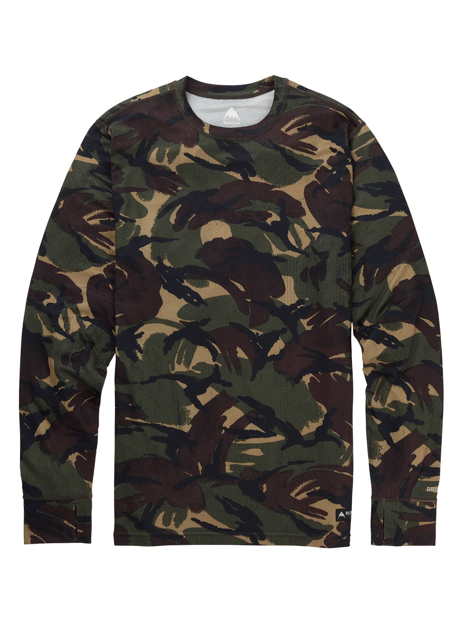 Burton - Ras du cou sous-vêtement intermédiaire homme, Seersucker Camo, L