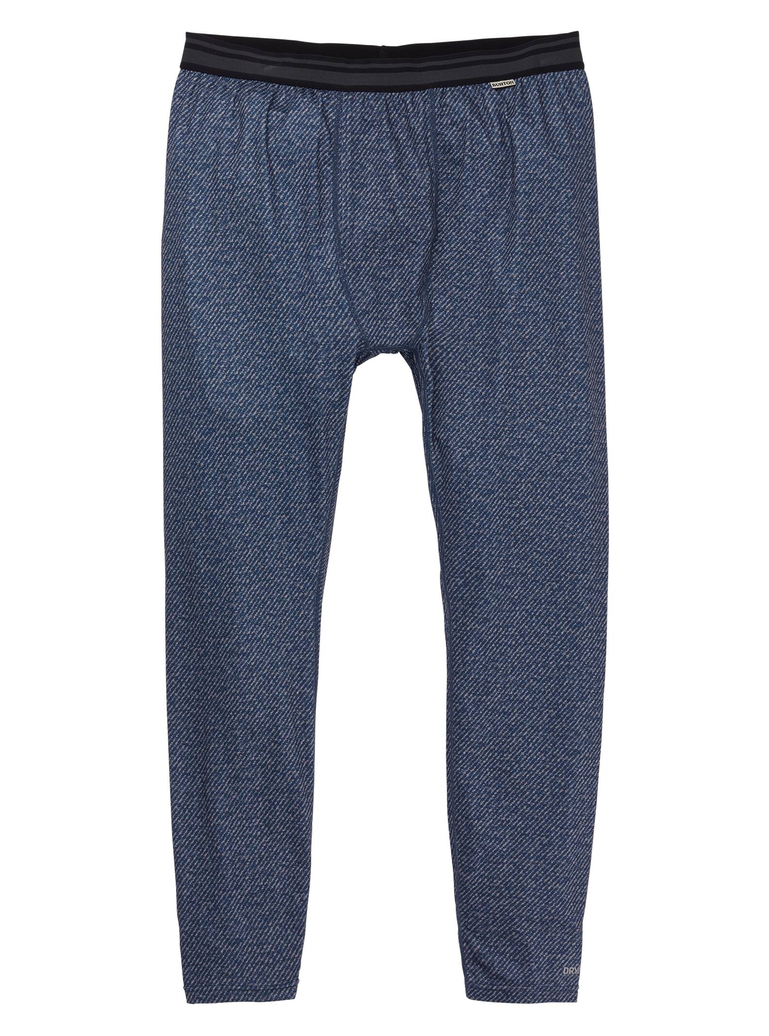 Burton - Pantalon sous-vêtement léger homme, Mood Indigo Twill, M