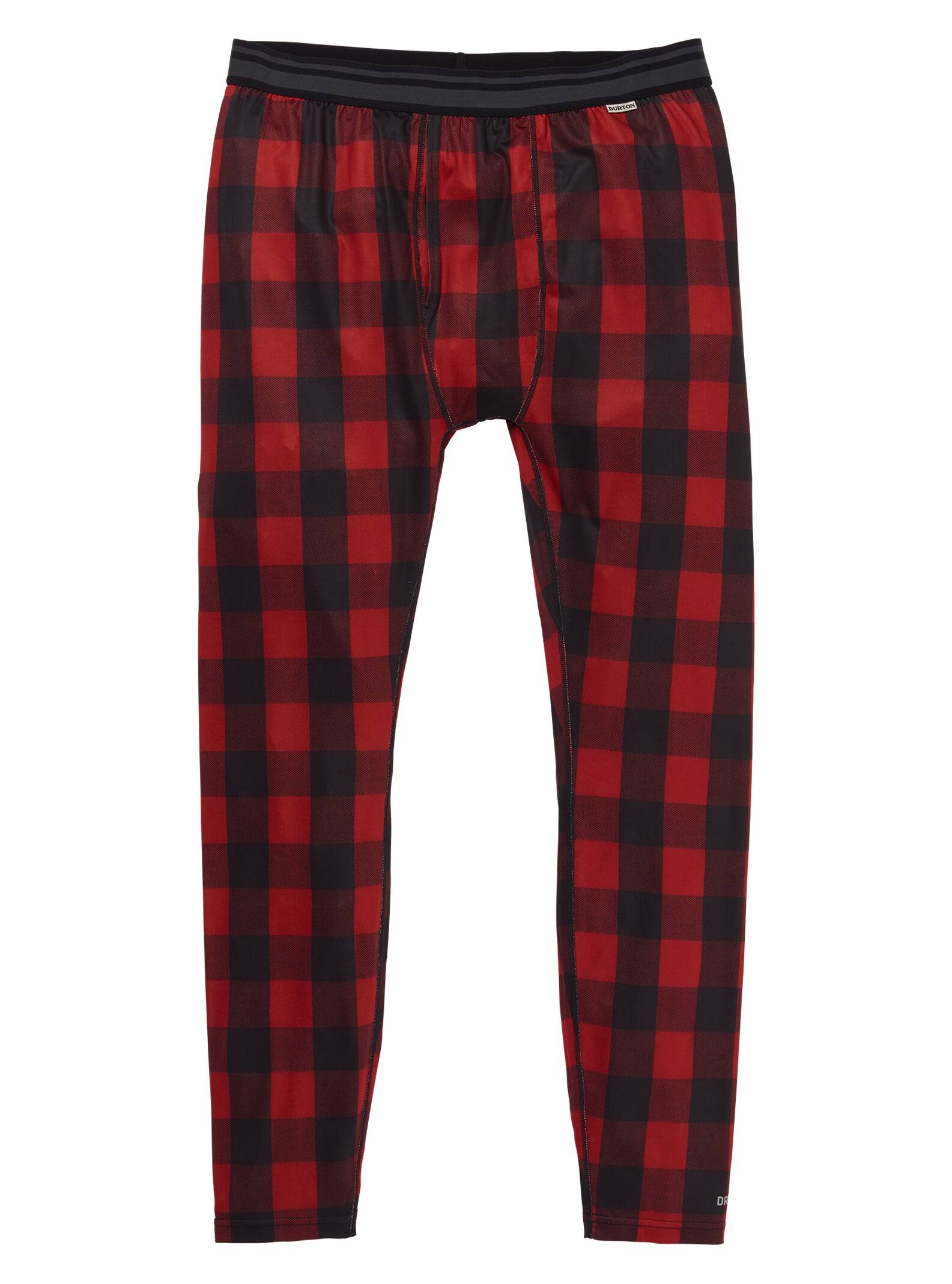 Burton - Pantalon sous-vêtement léger homme, Bitters Buffalo Plaid, XS