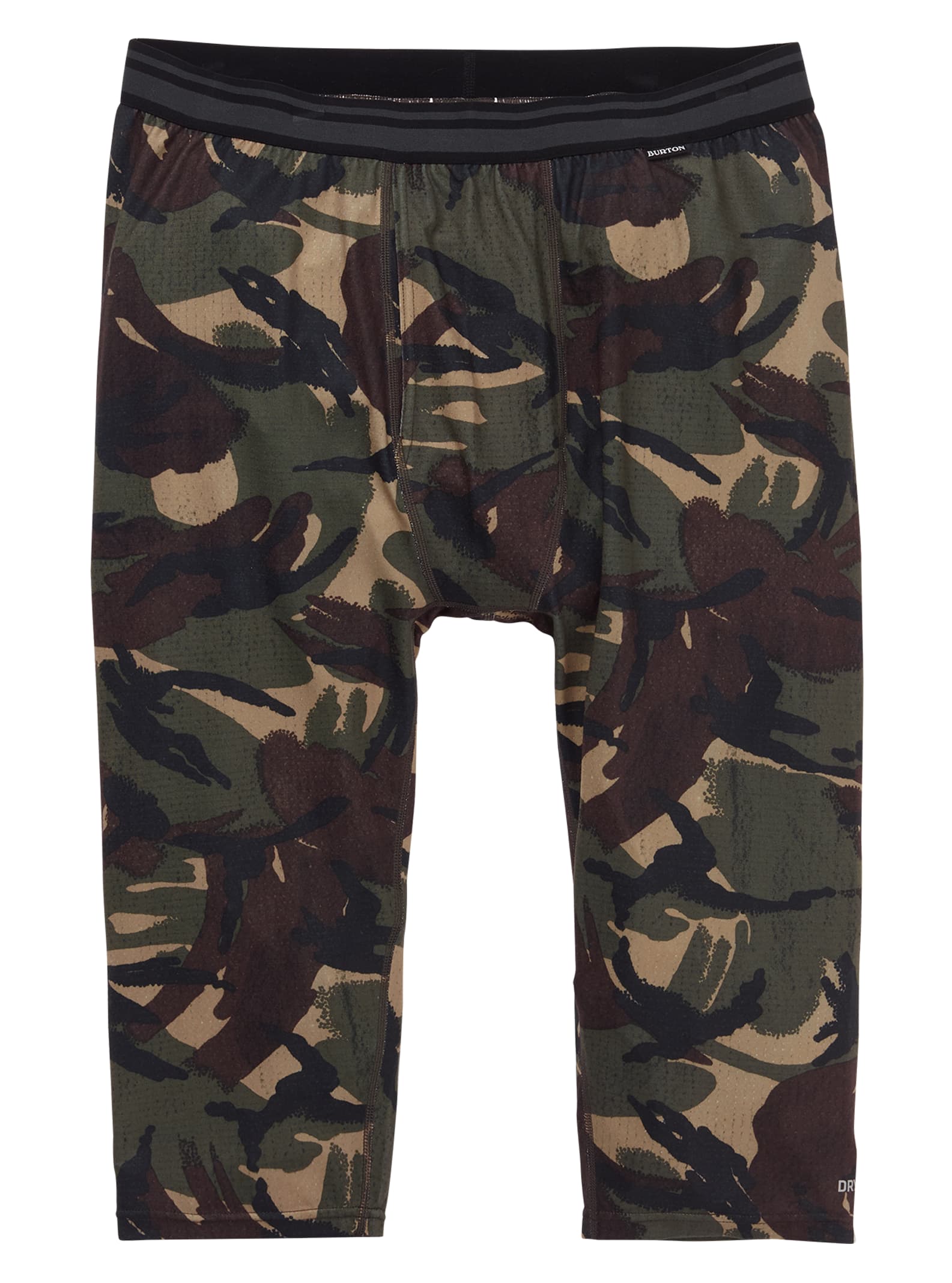 Burton - Pantacourt sous-vêtement en laine intermédiaire homme, Seersucker Camo, L