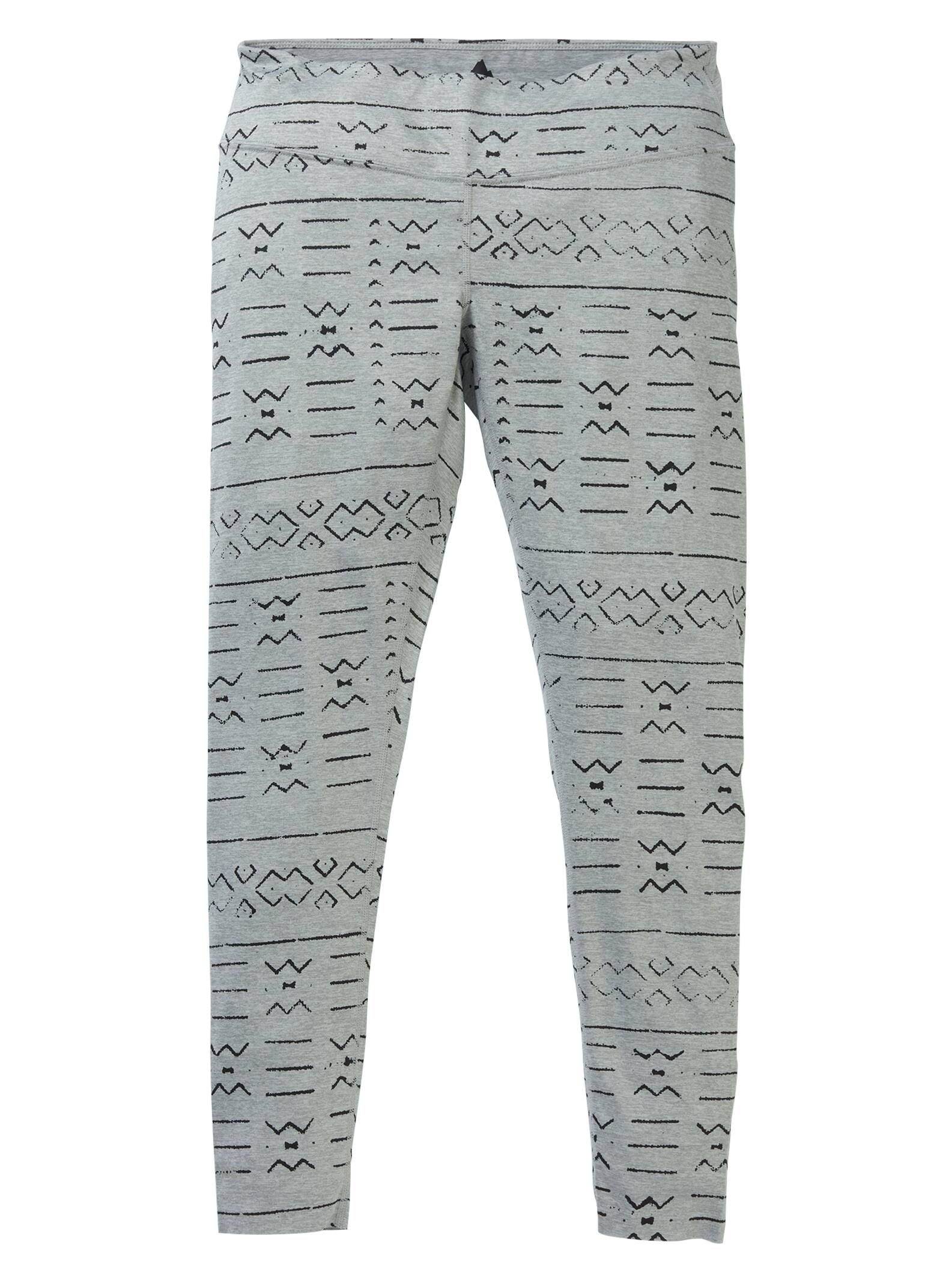 Burton - Pantalon de sous-vêtement intermédiaire femme, Grayscale Bogolanfini, L