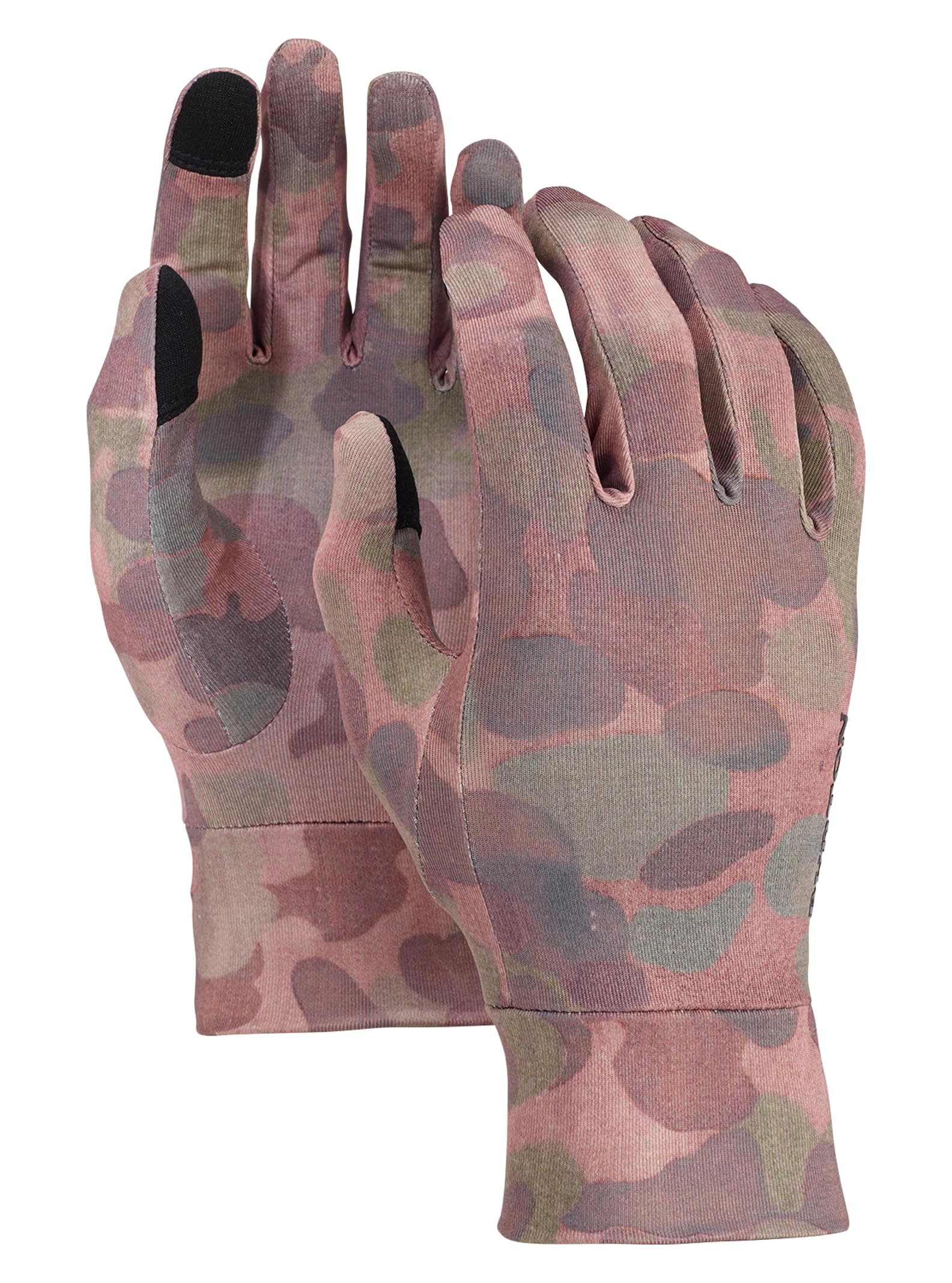 Burton - Sous-gants pour écran tactile, Moss Camo, ML