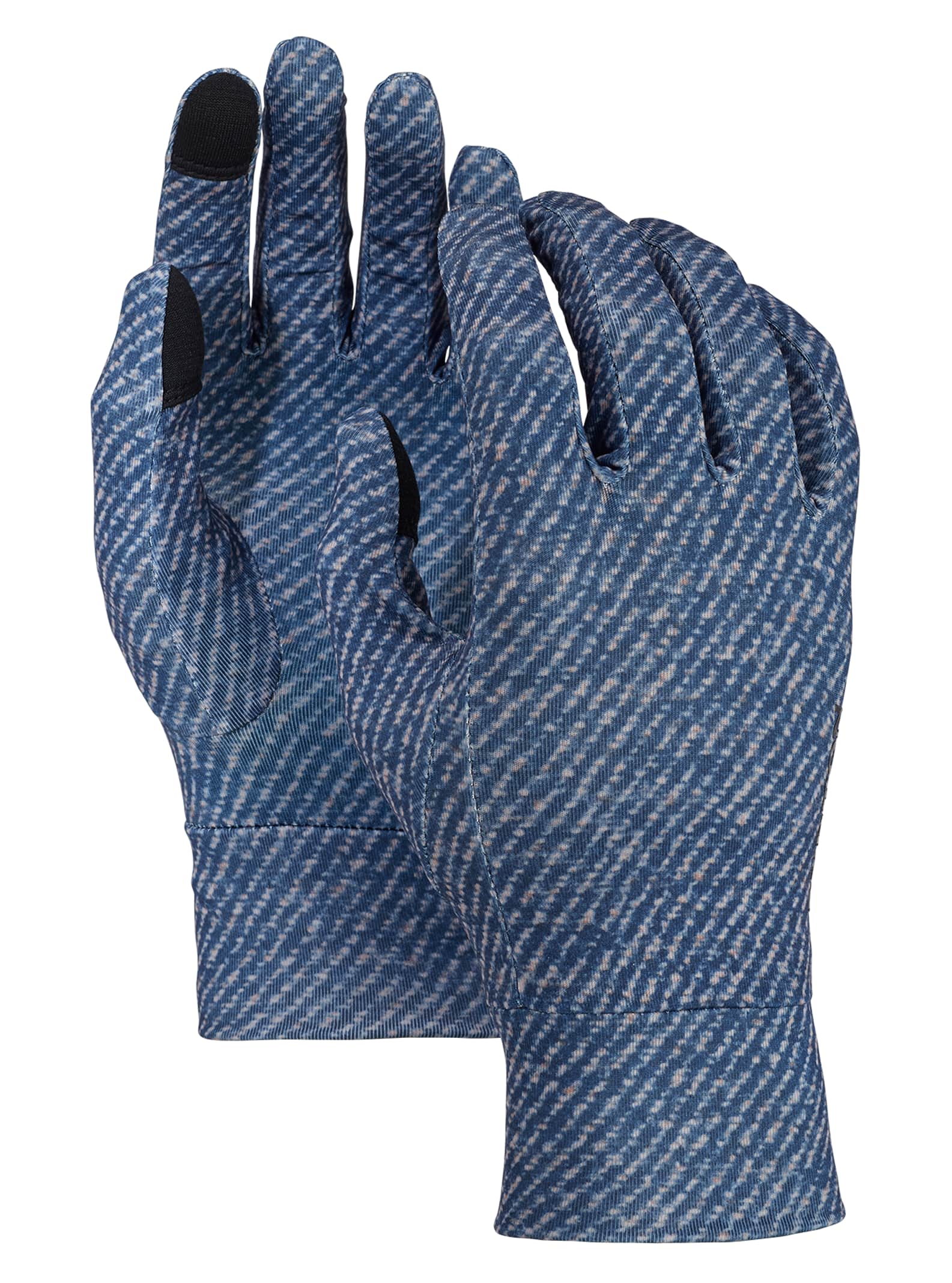 Burton - Sous-gants pour écran tactile, Mood Indigo Twill, LX