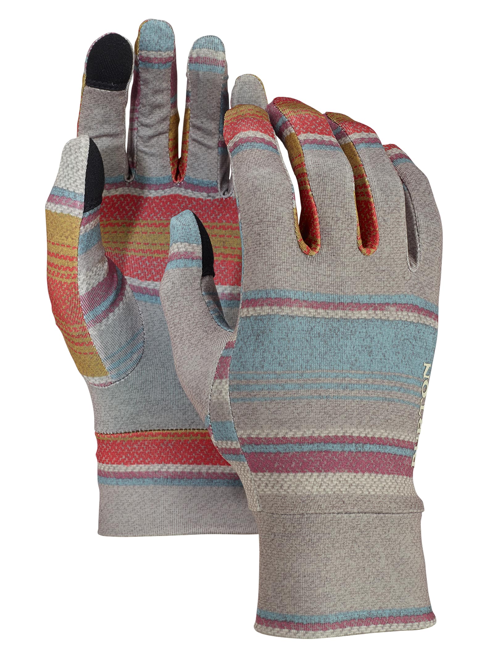 Burton - Sous-gants pour écran tactile, Hawk Tusk Stripe, LX