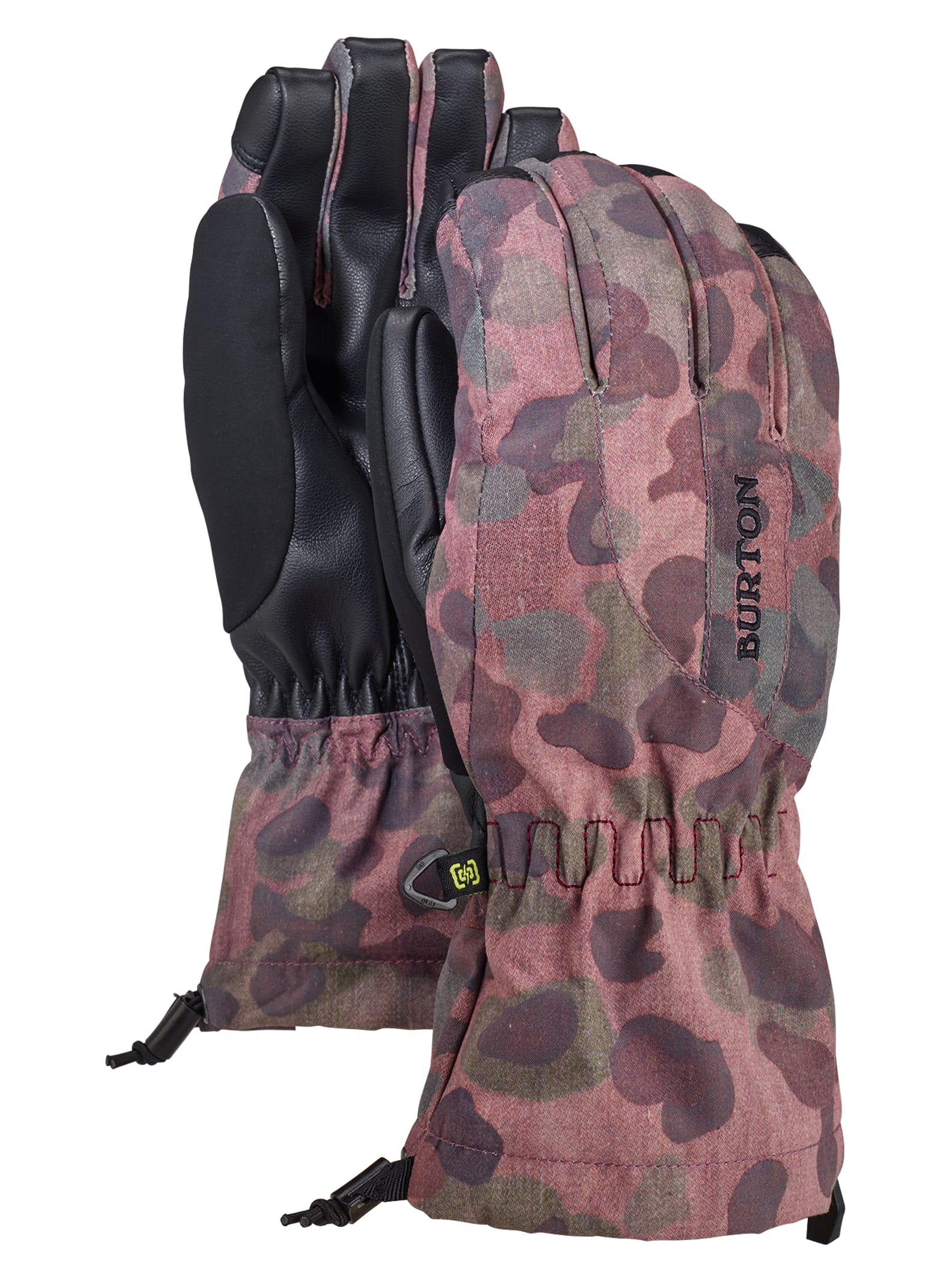 Burton - Gants avec doublure Profile femme, Moss Camo, L