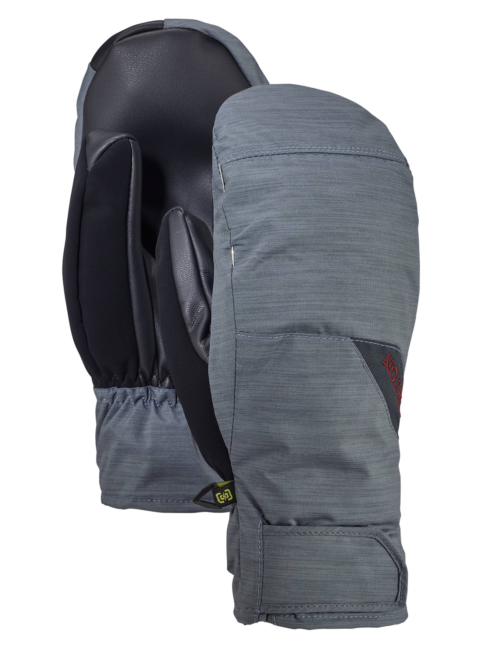 Burton - Moufles avec doublure Prospect homme, Gray Heather, S