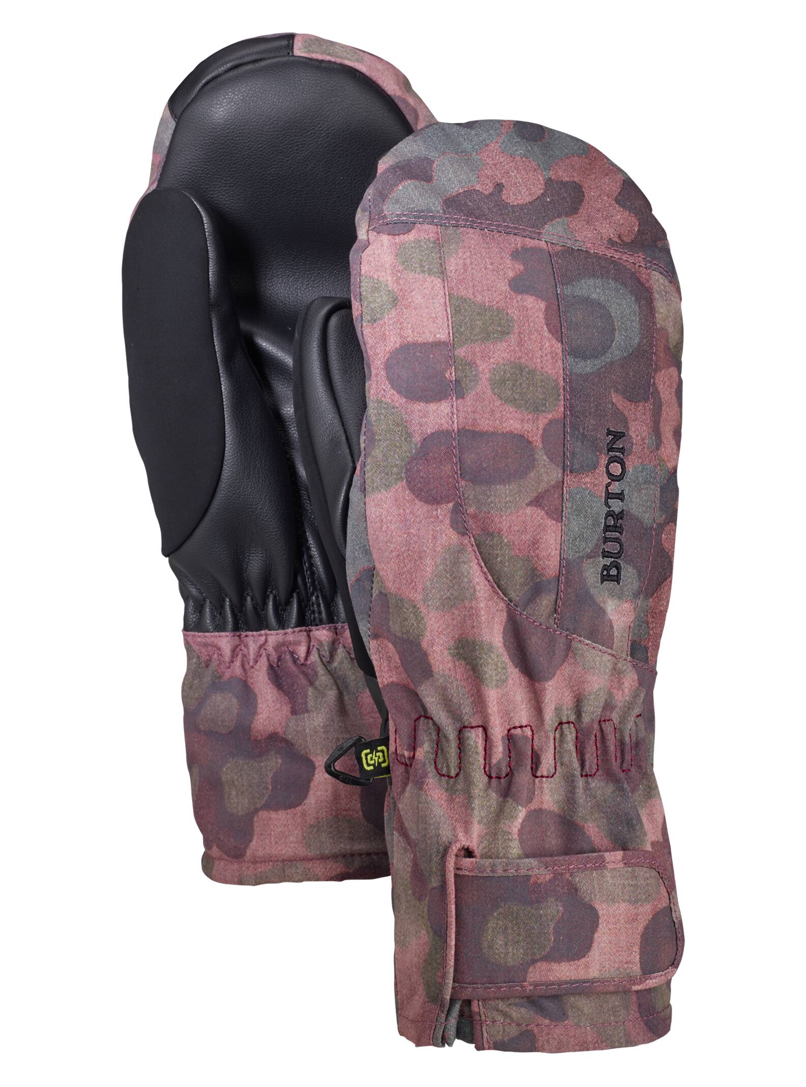 Burton - Moufles avec doublure Profile femme, Moss Camo, M