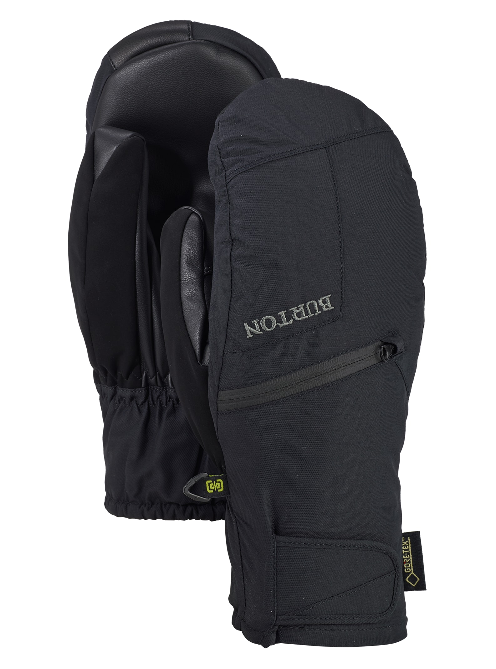 Burton - Moufles GORE-TEX avec doublure homme + technologie Gore Warm, True Black, L