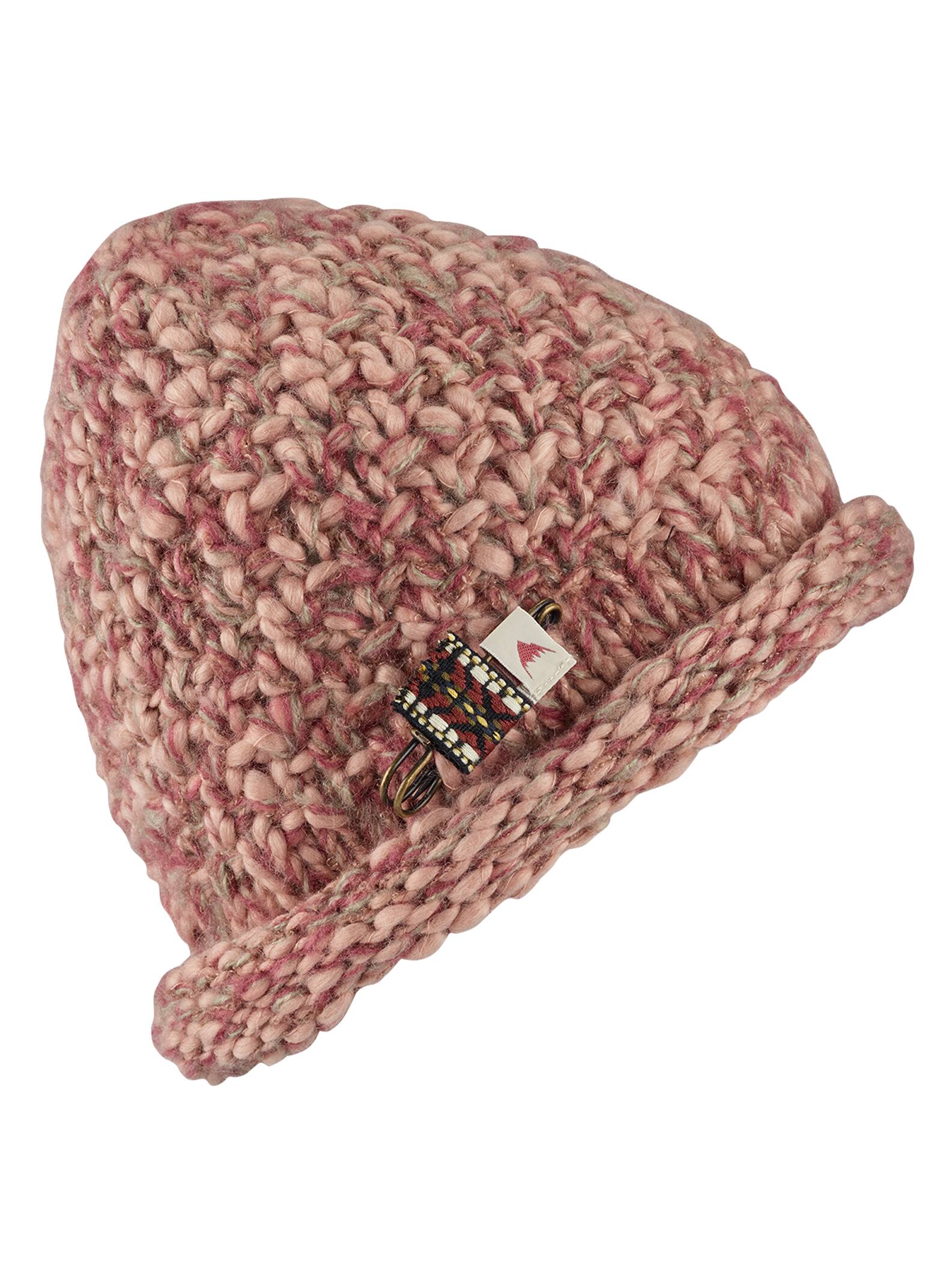 Burton - Bonnet Nubble femme, Fawn / Rose Brown, 1SZ