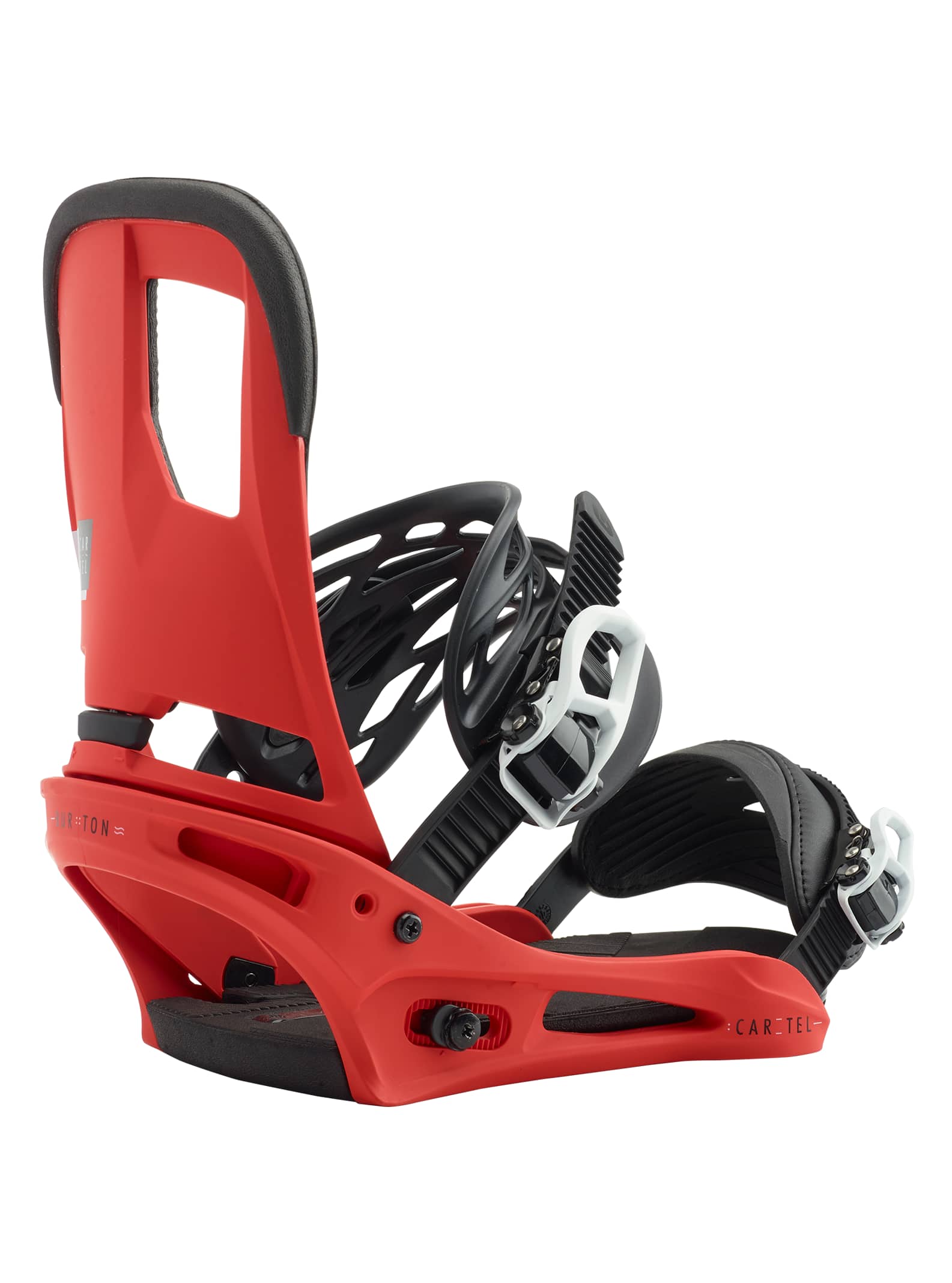 Burton - Fixation pour snowboard Cartel Re:Flex™ homme, Red, L